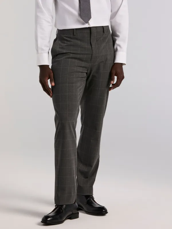 Slim Fit Windowpane Suit Pant sold by Perry Ellis