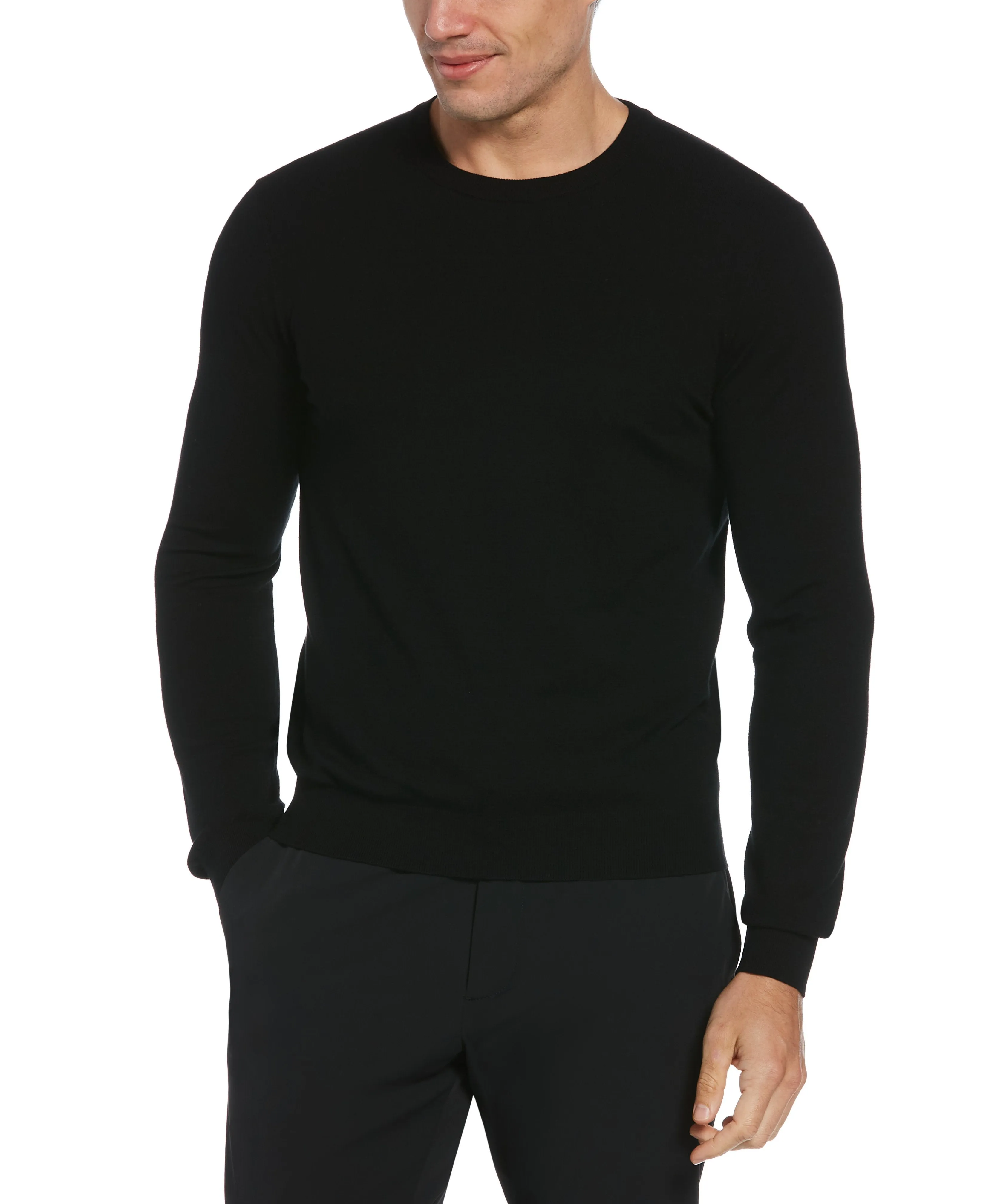 Tech Knit Pullover Sweater sold by Perry Ellis