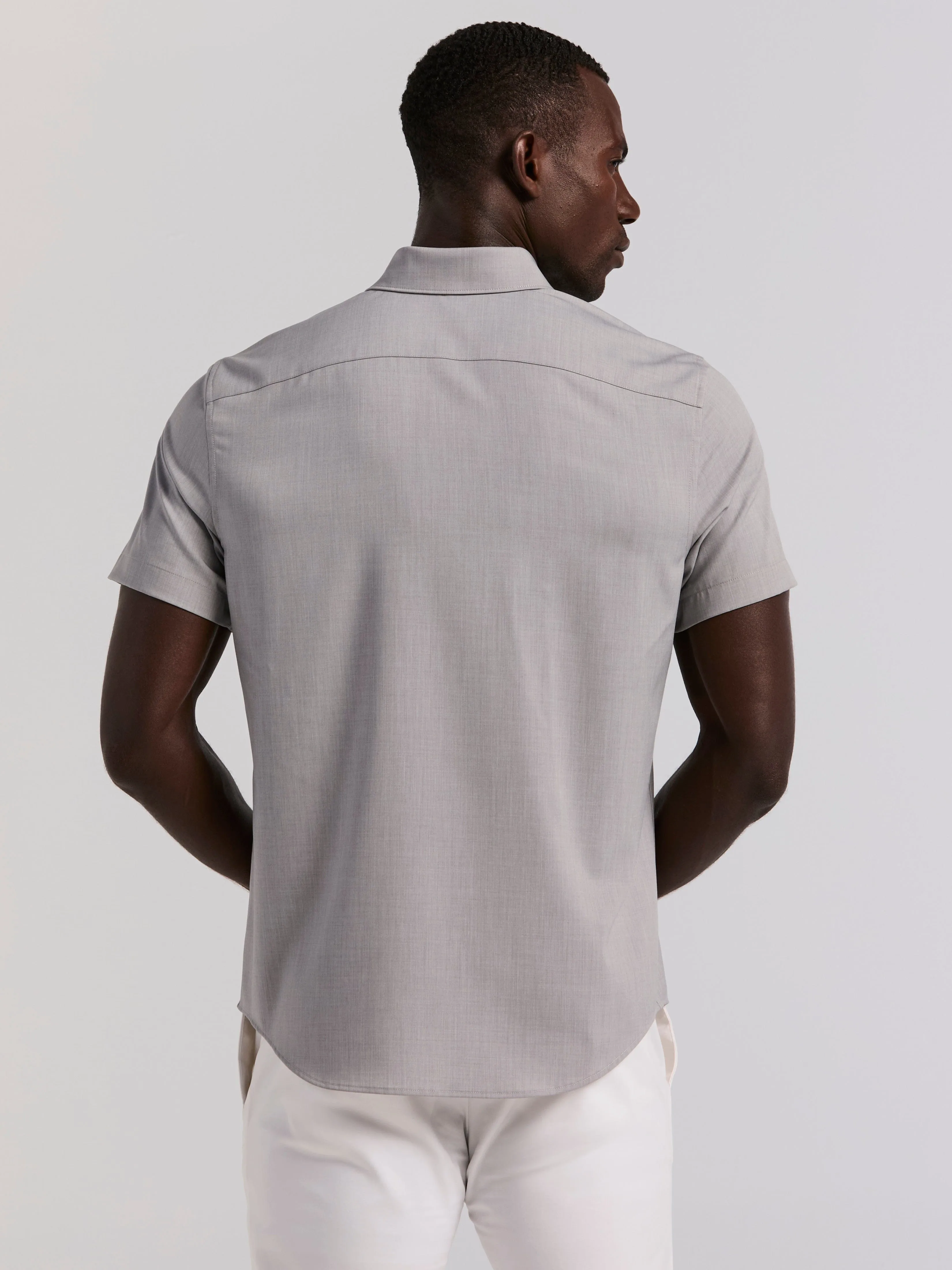 Total Stretch Heathered Shirt sold by Perry Ellis product image thumbnail 3