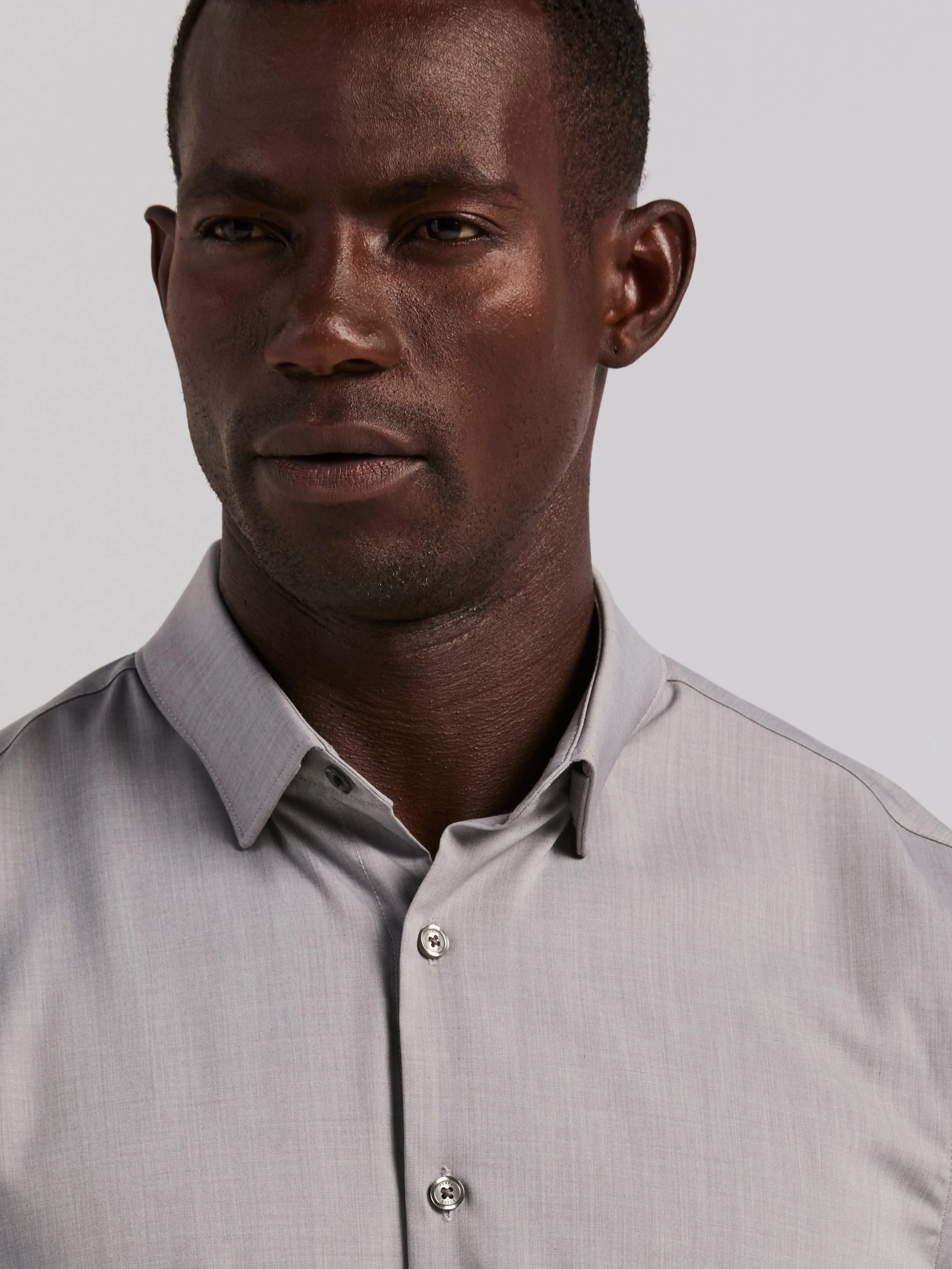 Total Stretch Heathered Shirt sold by Perry Ellis product image thumbnail 2