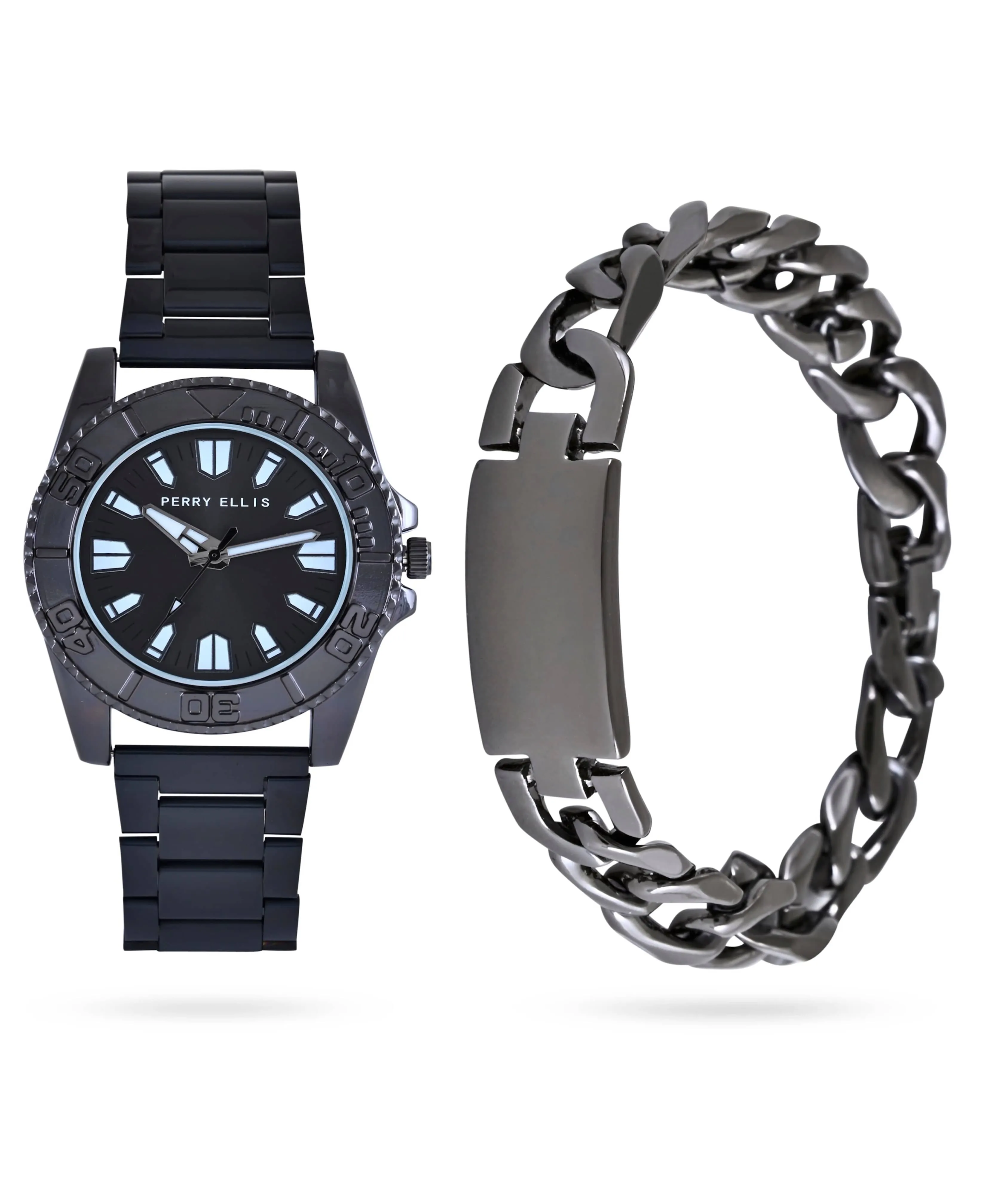 Watch & Bracelet Gift Set sold by Perry Ellis