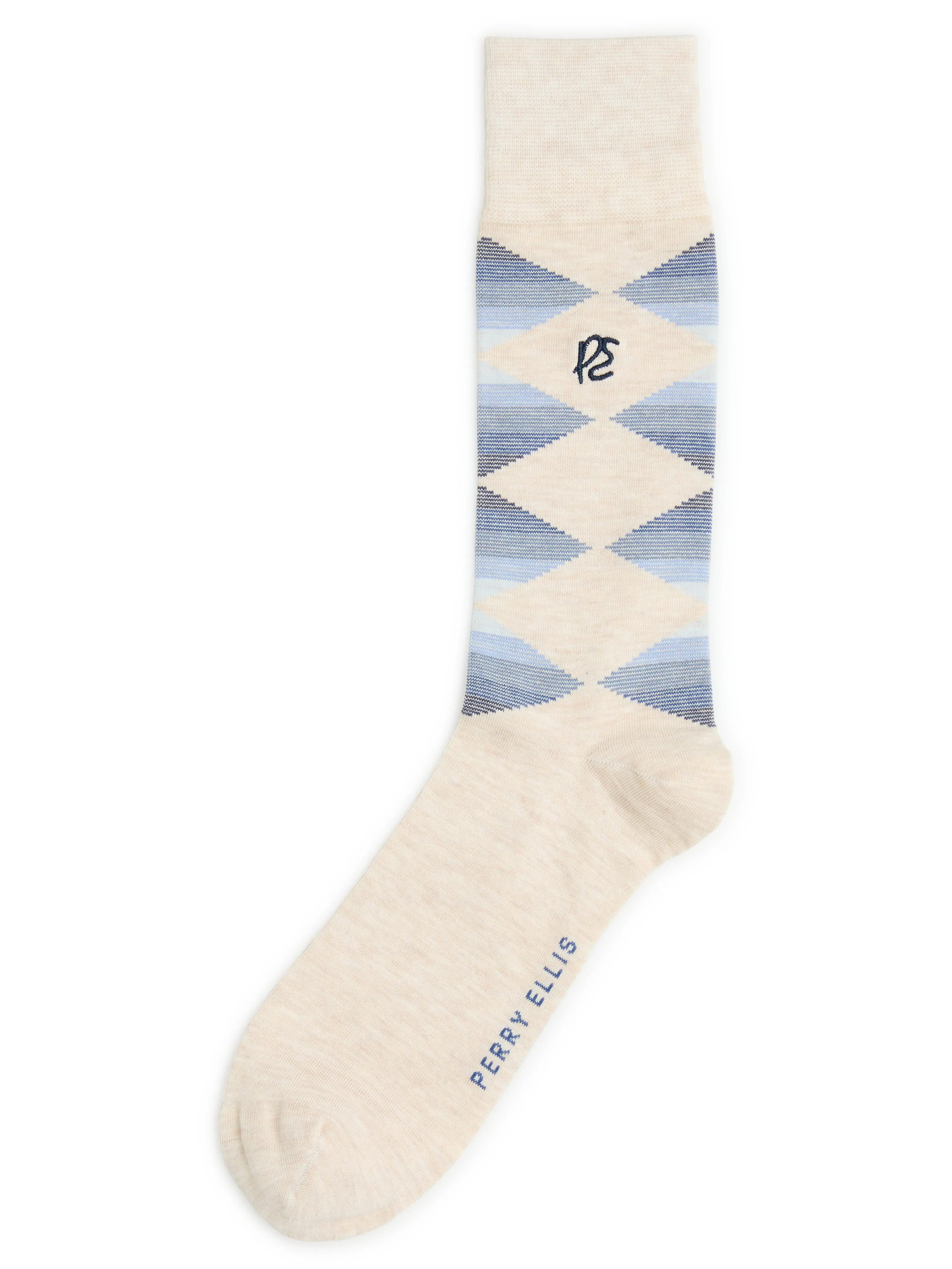 Multi Color Striped Argyle Socks sold by Perry Ellis product image thumbnail 2