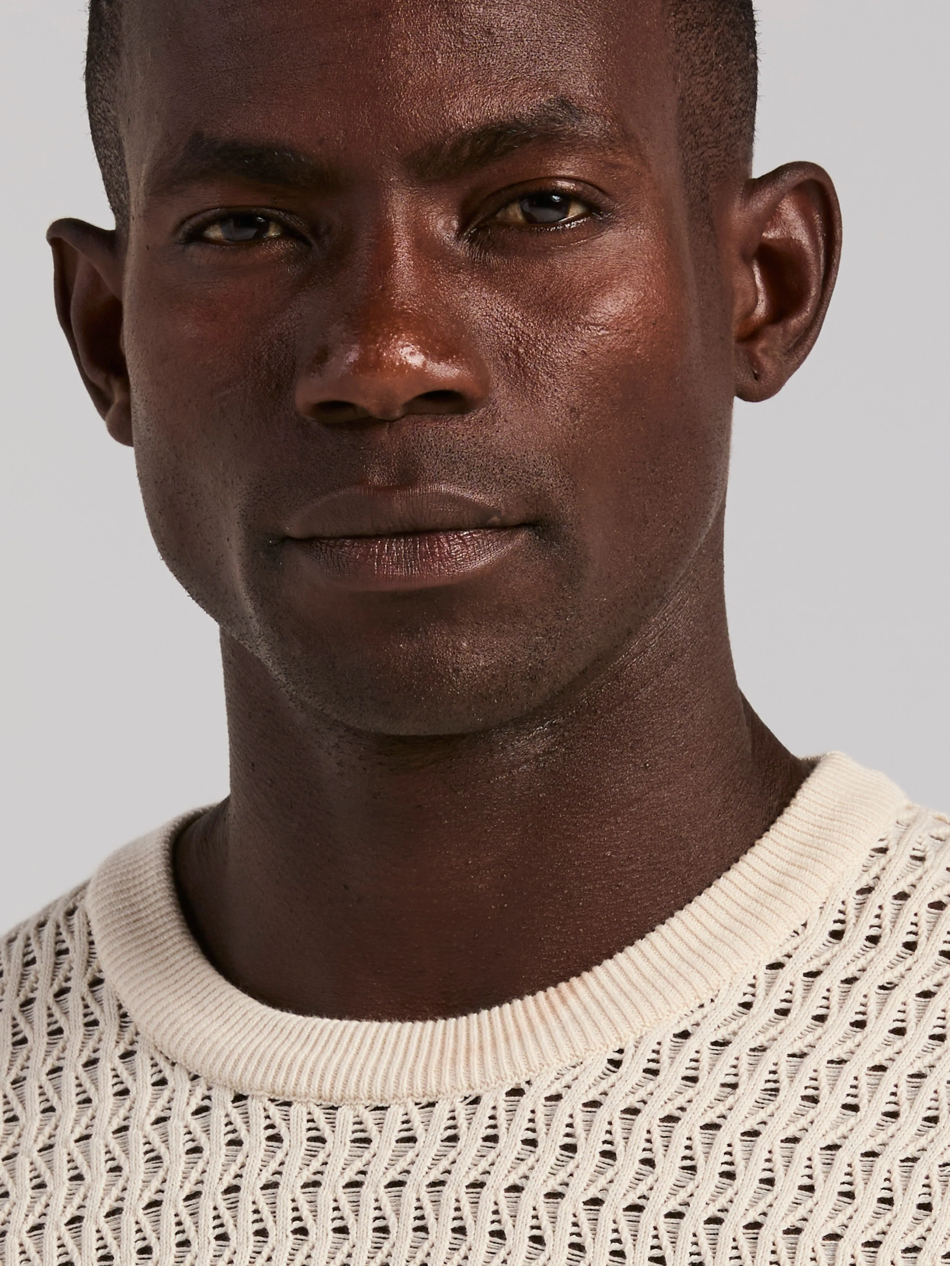 Cotton Crew Neck Sweater sold by Perry Ellis product image thumbnail 2