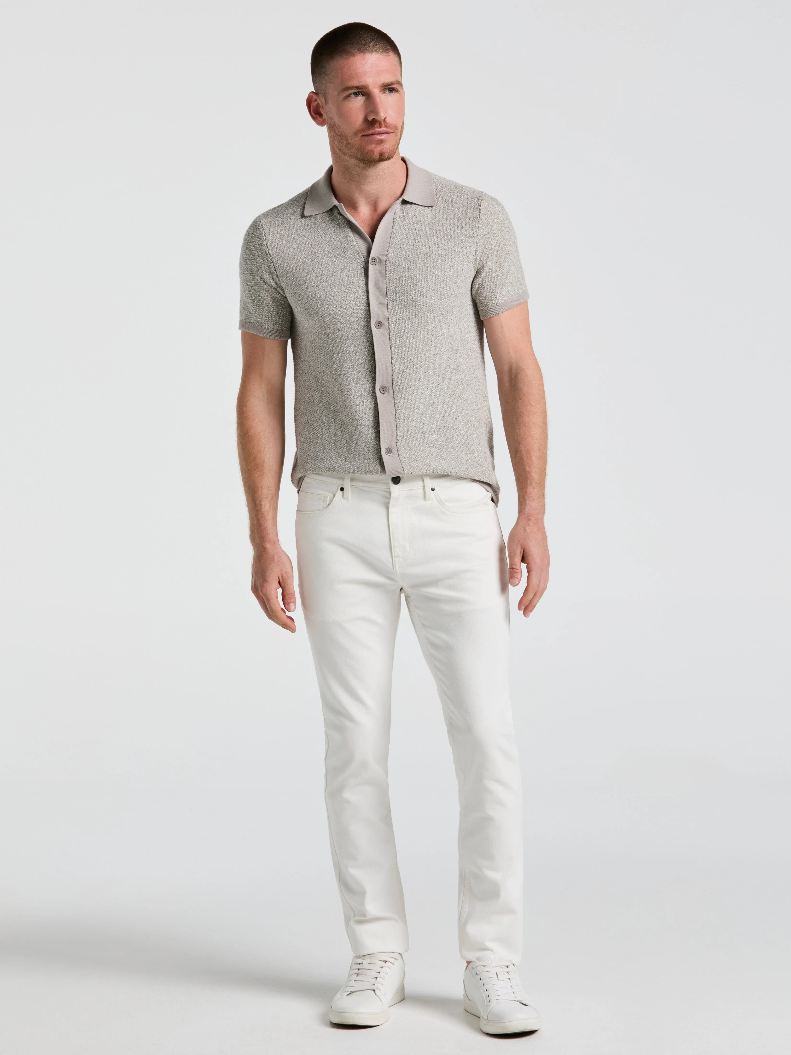 Slim Fit 5 Pocket Denim Pant sold by Perry Ellis product image thumbnail 2