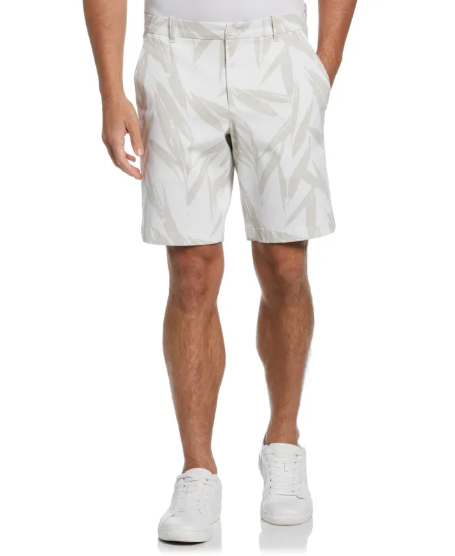Cotton Twill Printed Shorts made by Perry Ellis