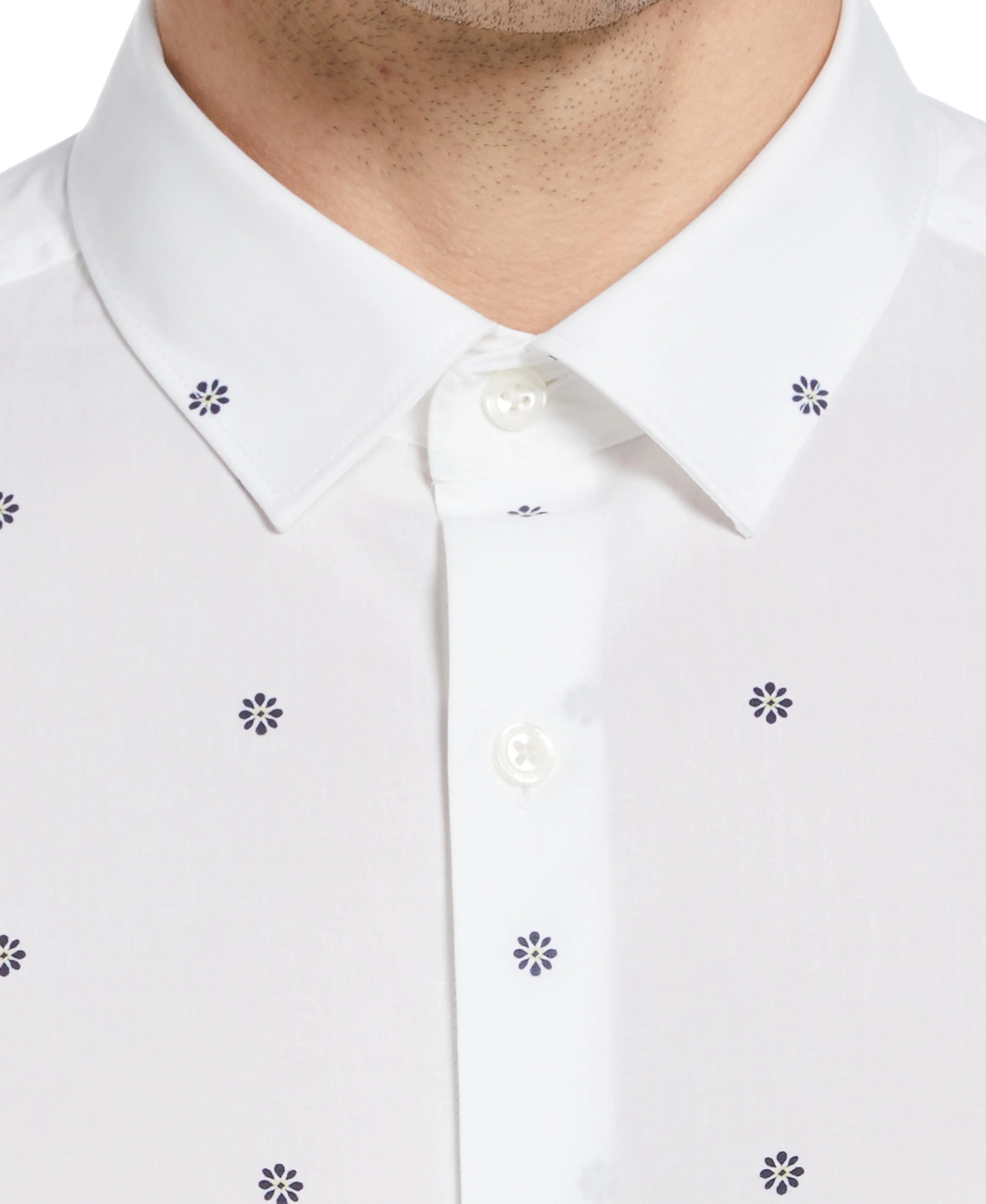 Cotton Floral Print Shirt sold by Perry Ellis product image thumbnail 2