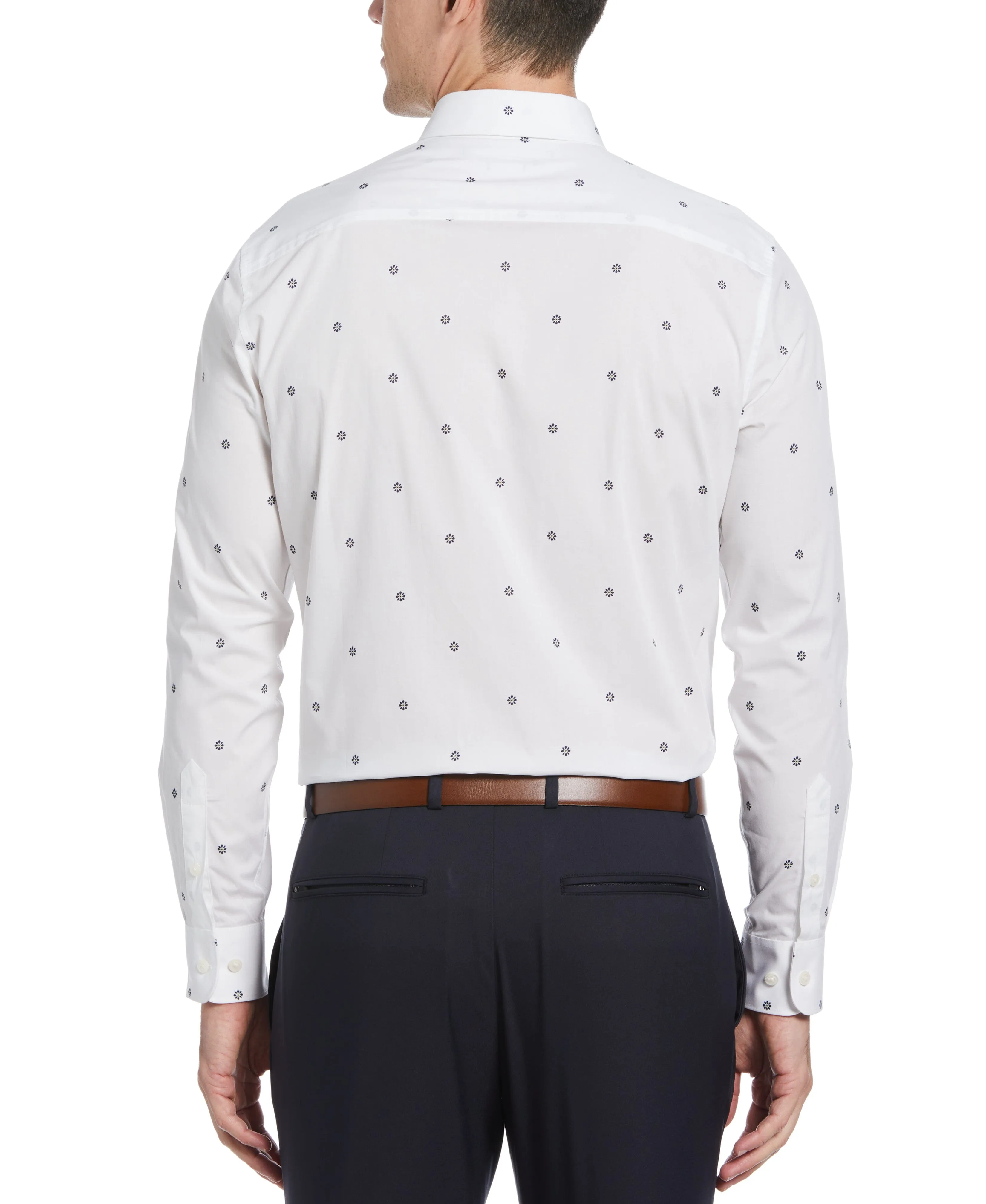 Cotton Floral Print Shirt sold by Perry Ellis product image thumbnail 3