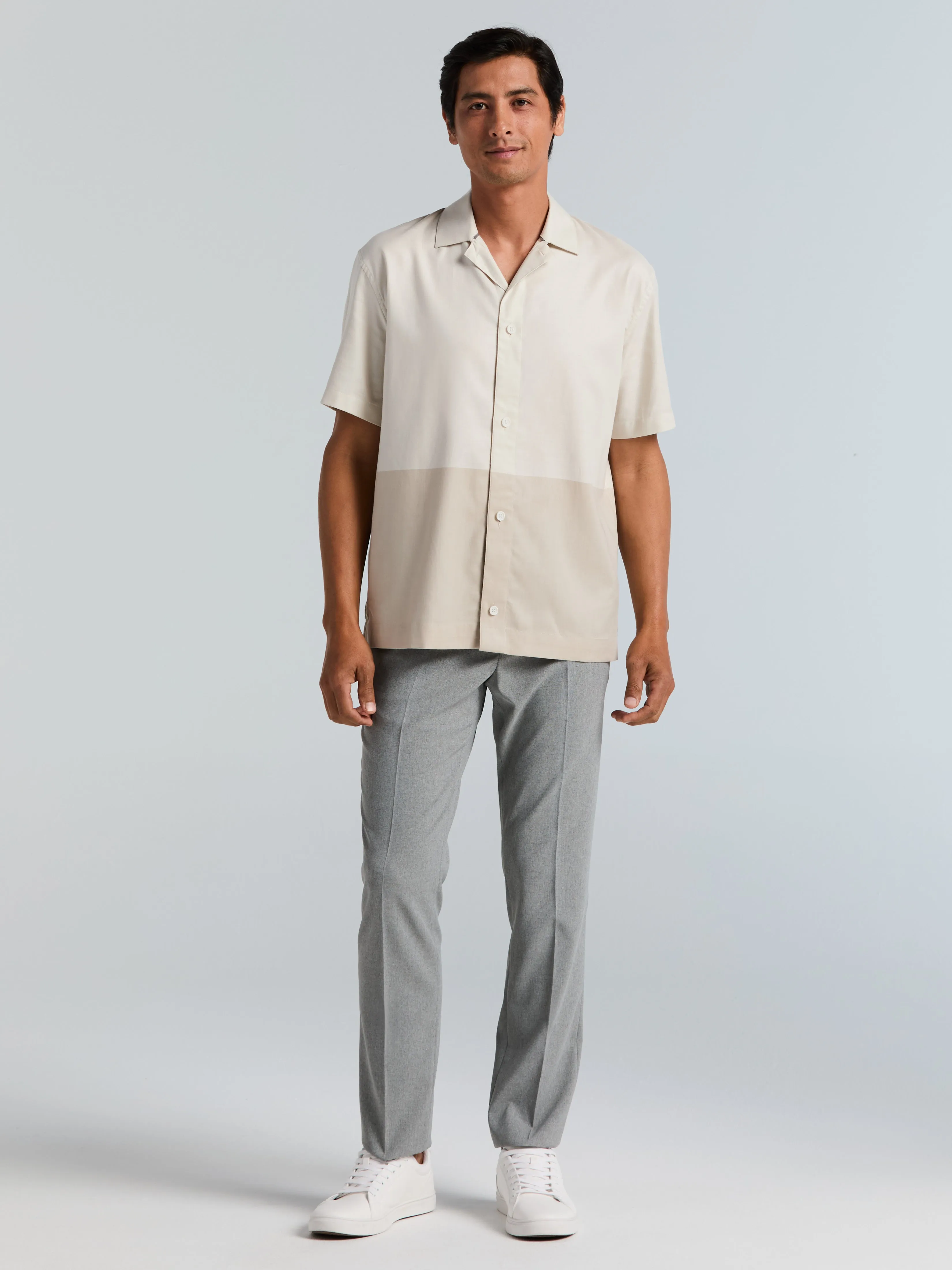 Tonal Colorblock Shirt sold by Perry Ellis product image thumbnail 5