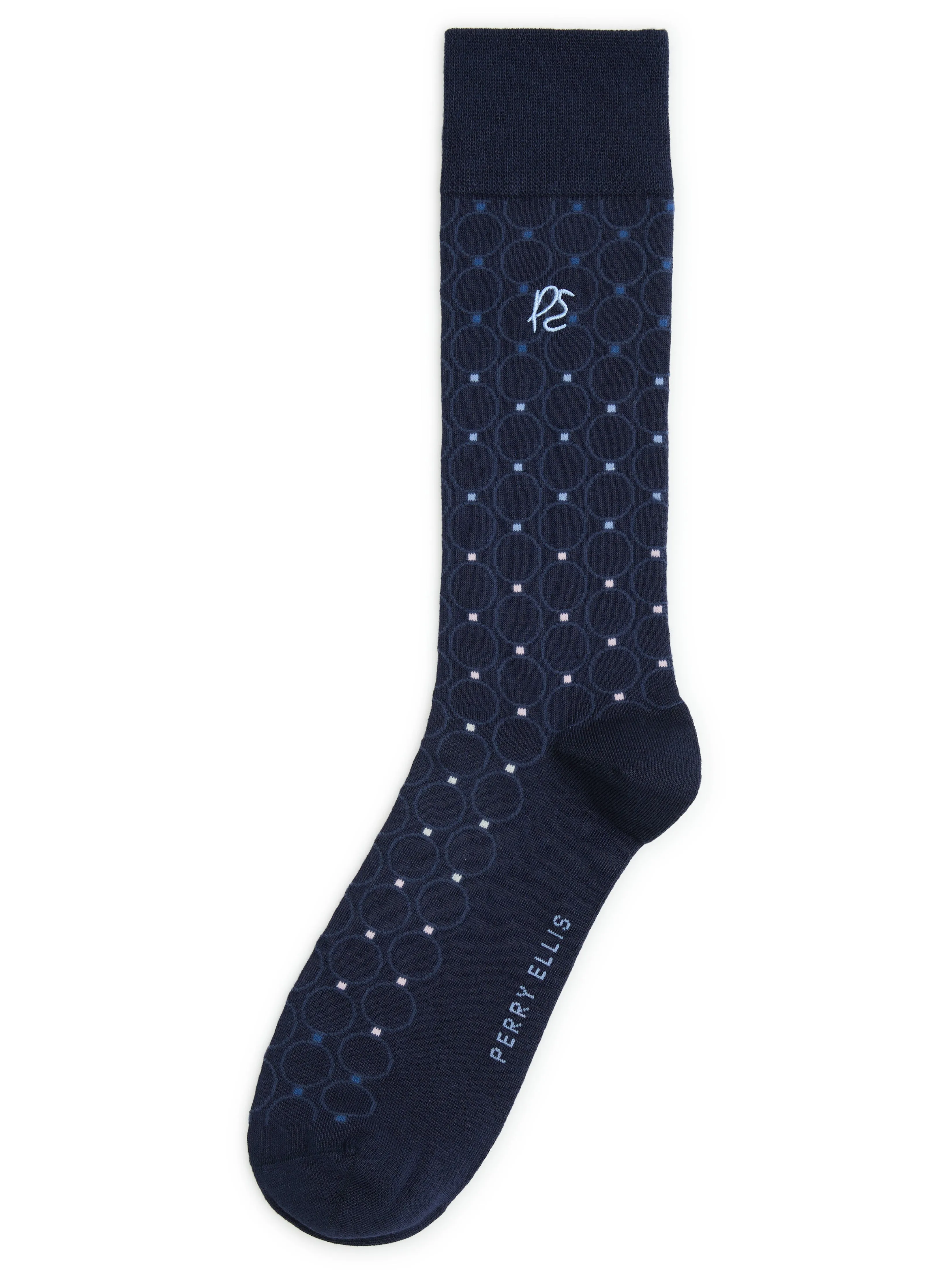 Men's Medallion Pattern Socks sold by Perry Ellis product image thumbnail 4