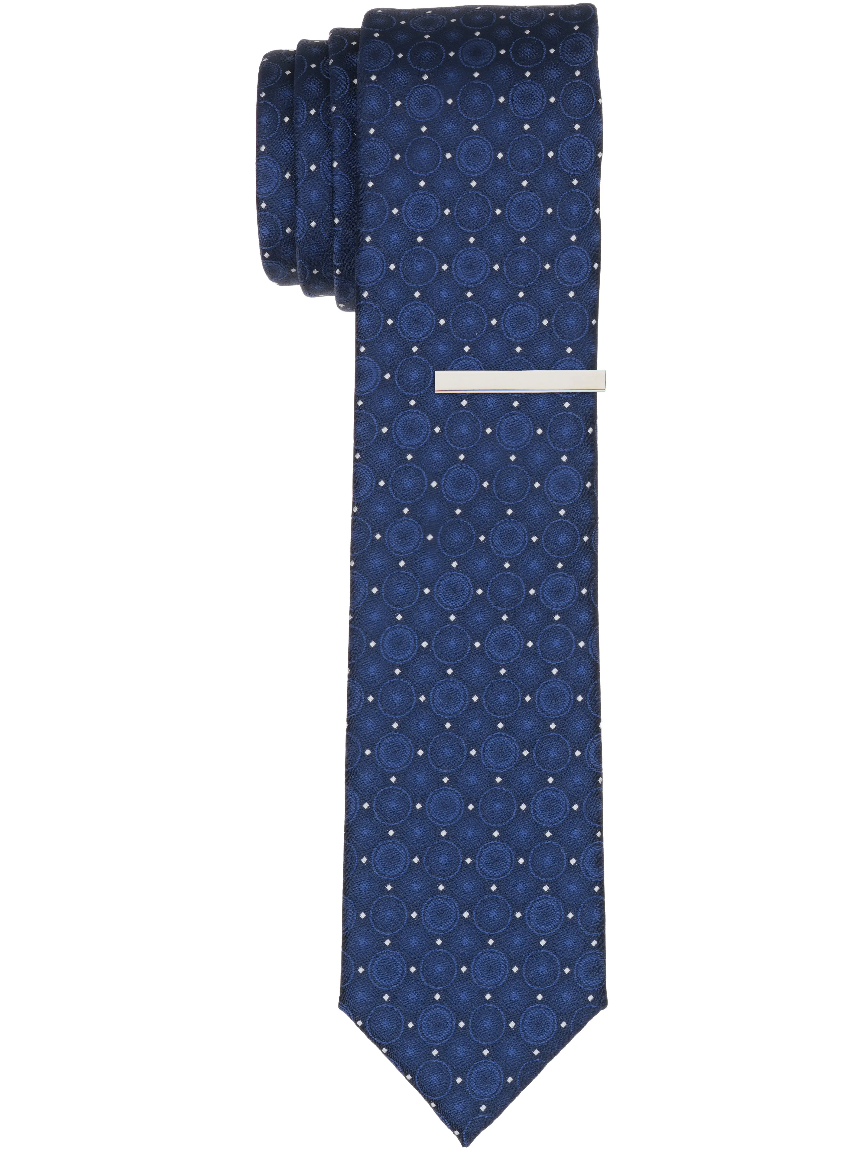 Hickman Dot Slim Fit Tie sold by Perry Ellis
