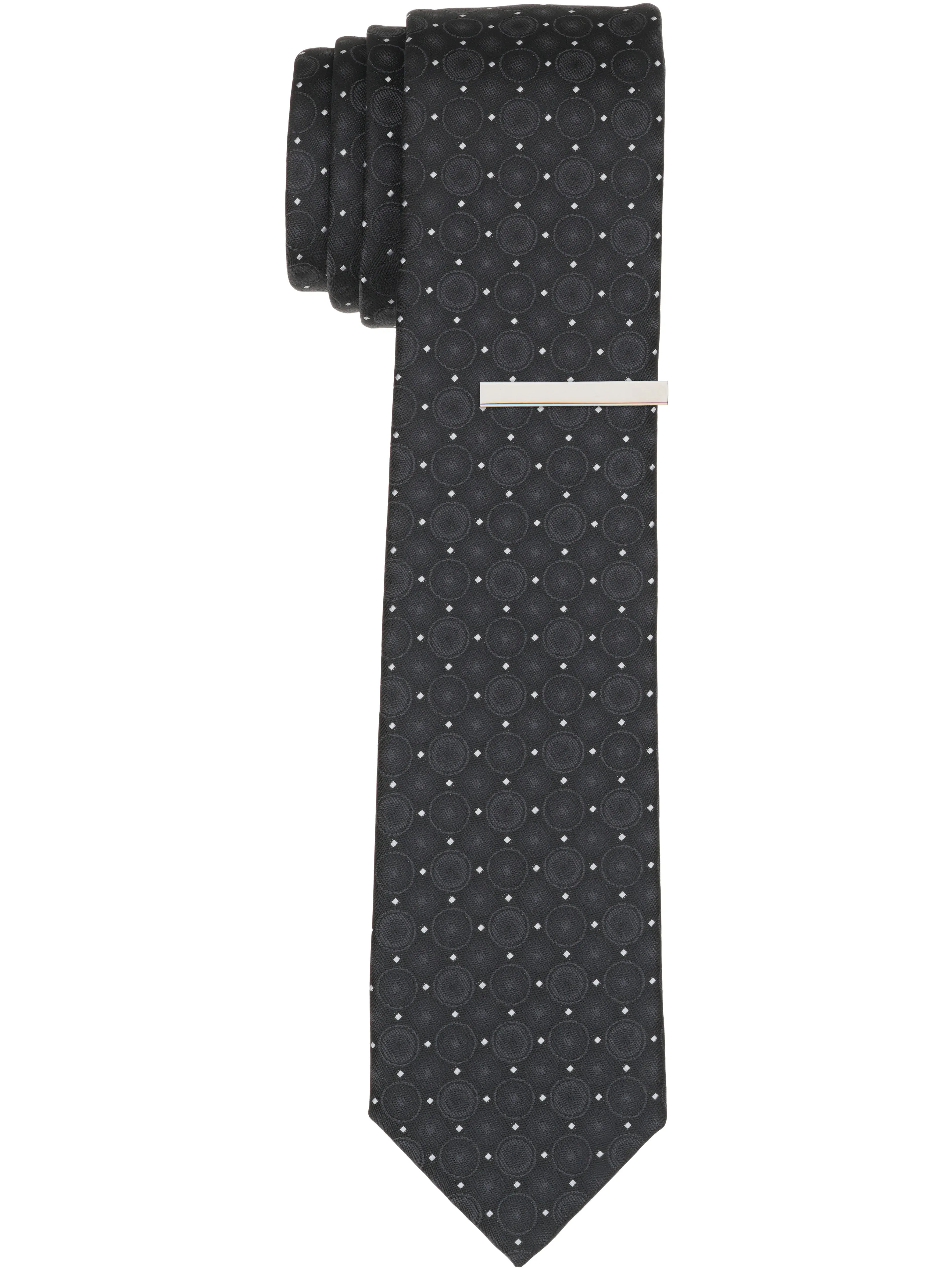 Hickman Dot Slim Fit Tie sold by Perry Ellis product image thumbnail 2