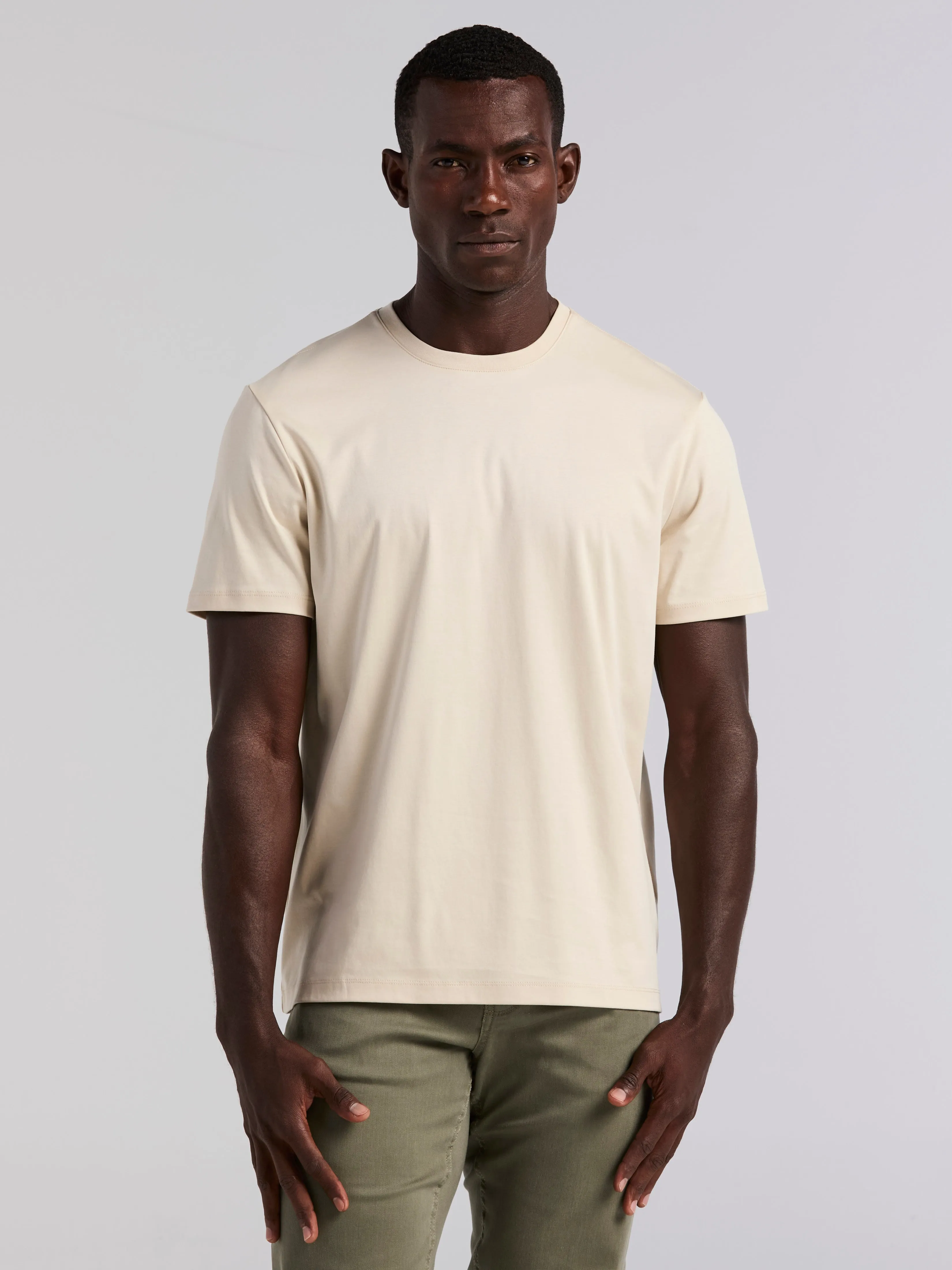 Cool Interlock Tee sold by Perry Ellis