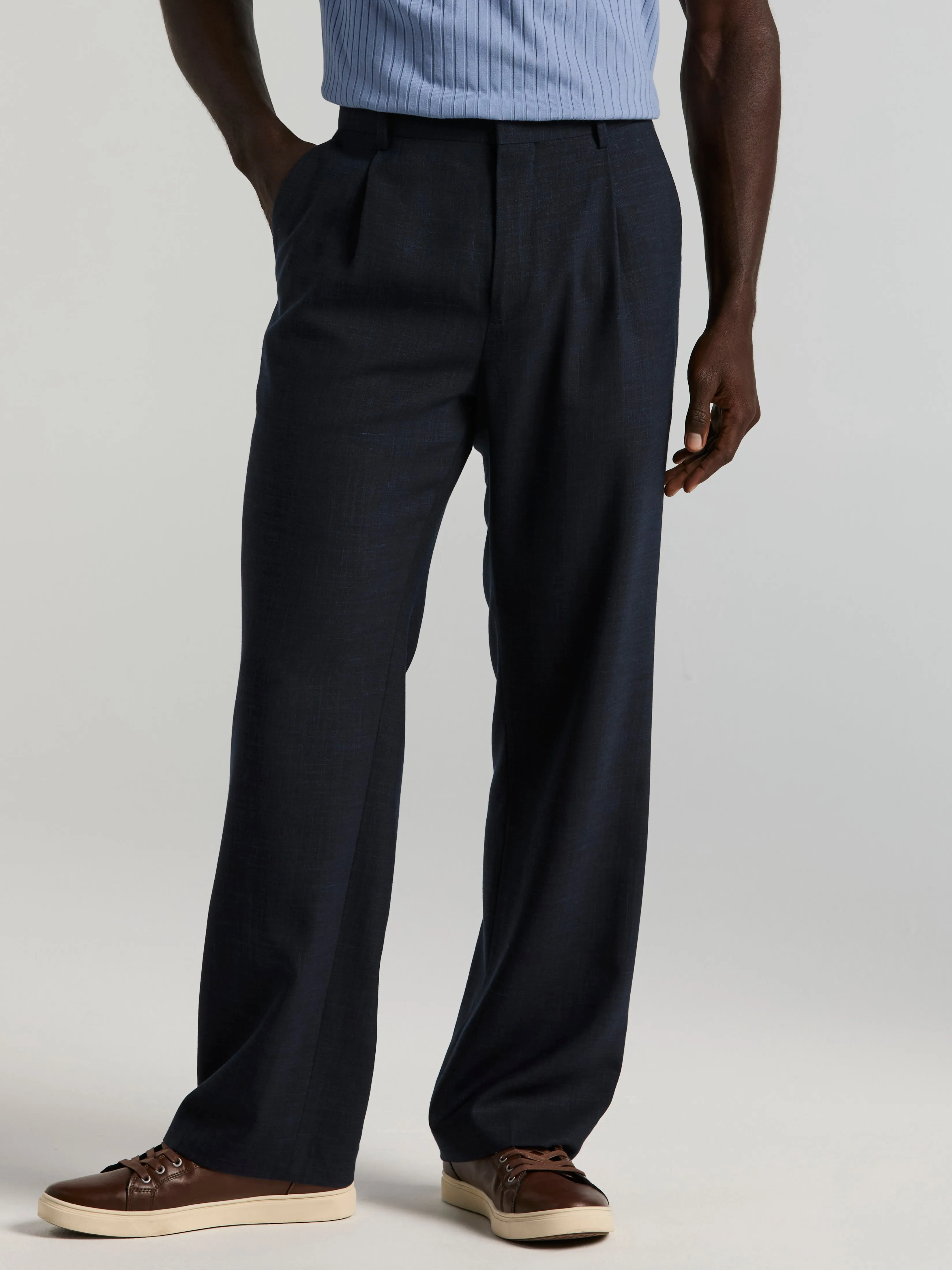 Classic Pleated Suit Pant sold by Perry Ellis