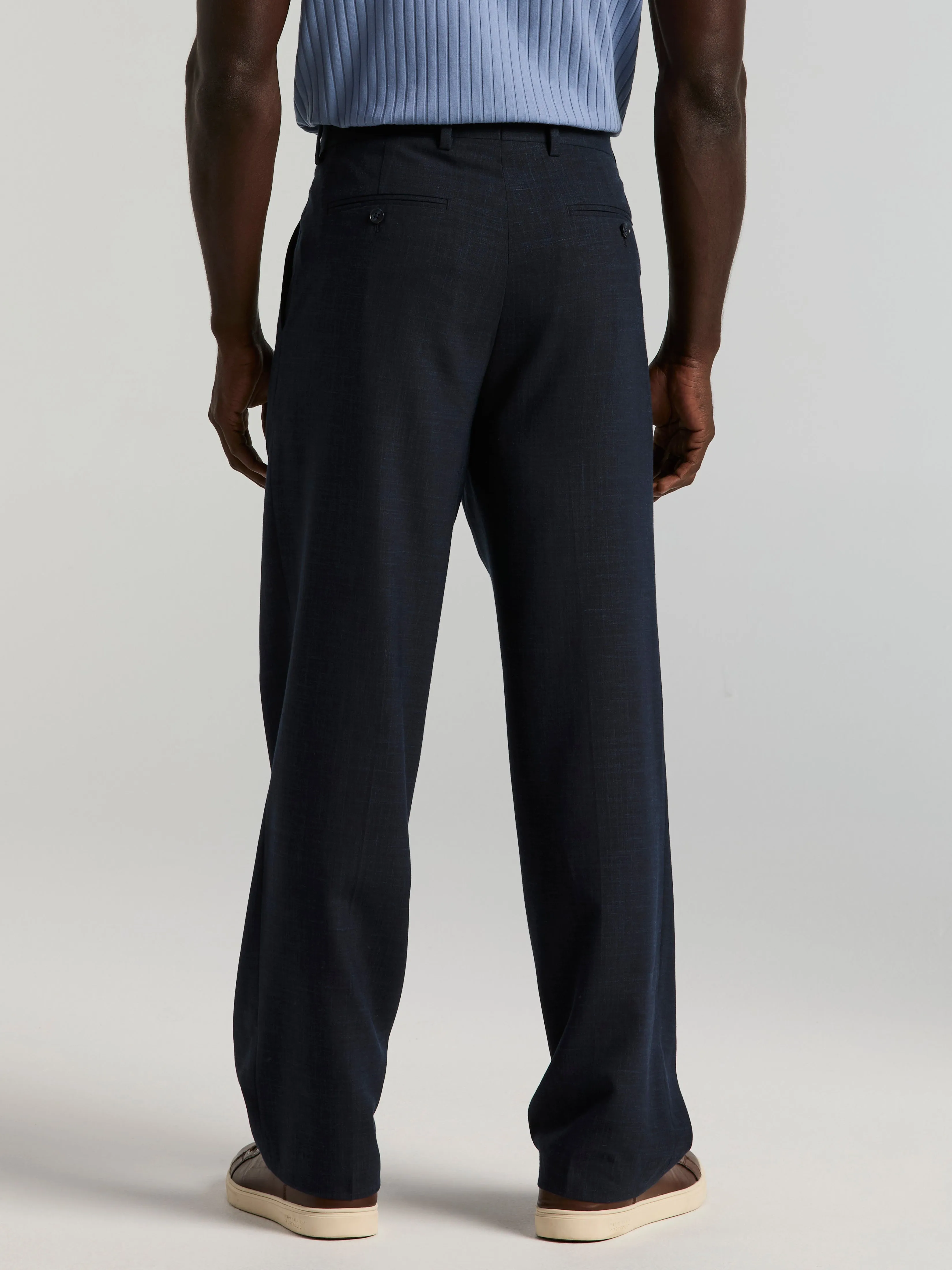 Classic Pleated Suit Pant sold by Perry Ellis product image thumbnail 3