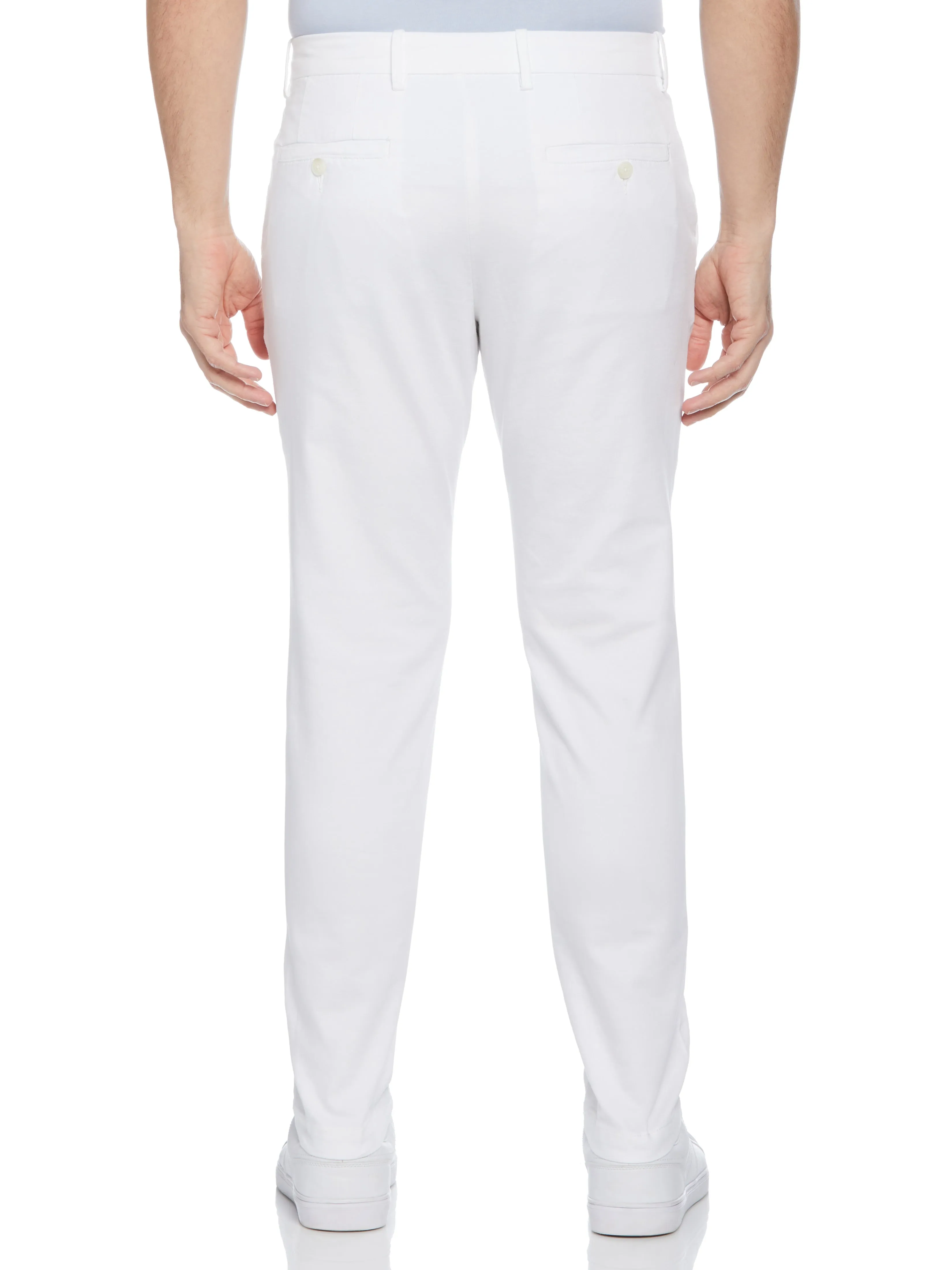Skinny Fit Anywhere Flat Front Stretch Chino sold by Perry Ellis product image thumbnail 4