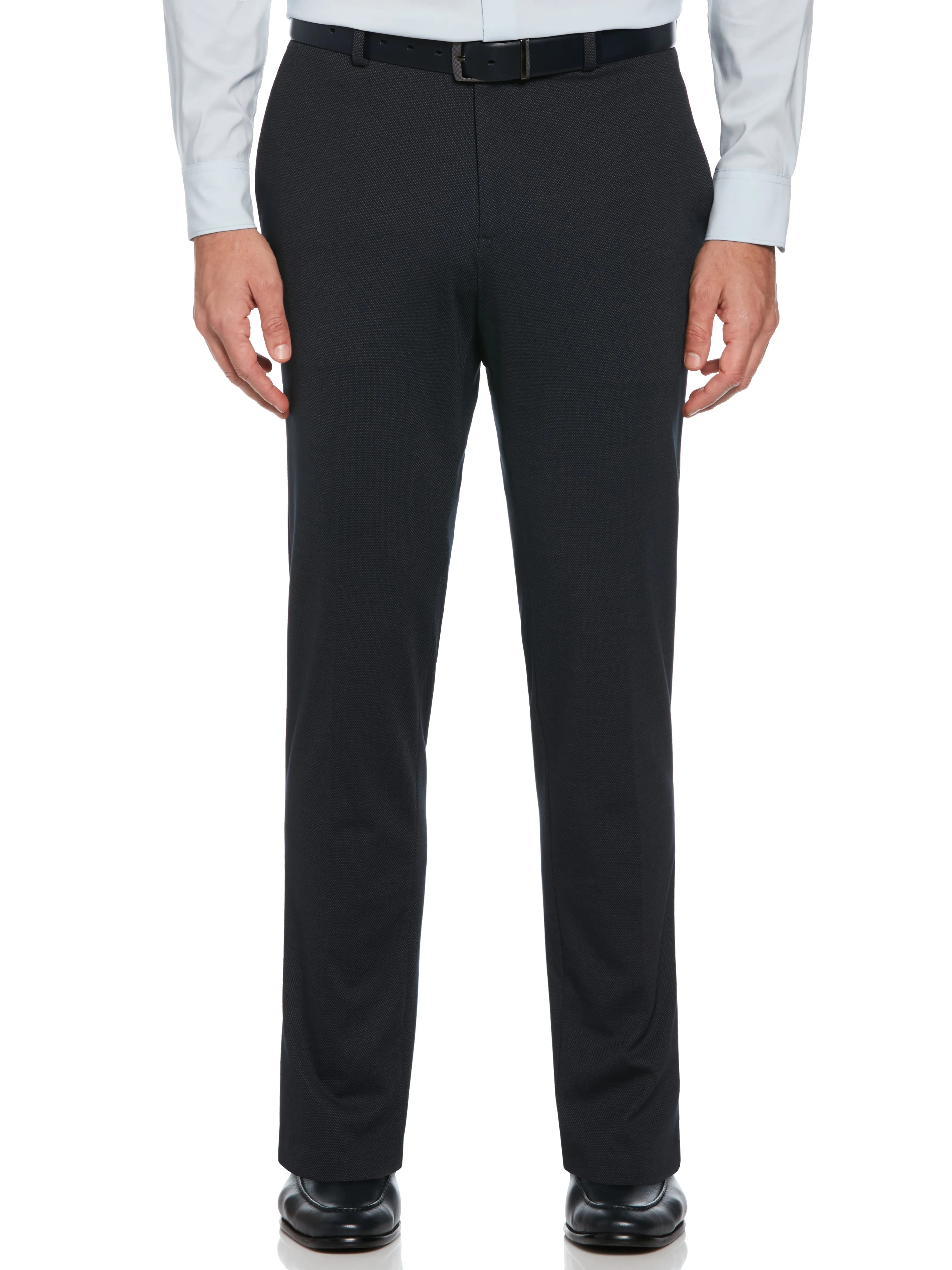 Slim Fit Pindot Stretch Knit Suit Pant sold by Perry Ellis