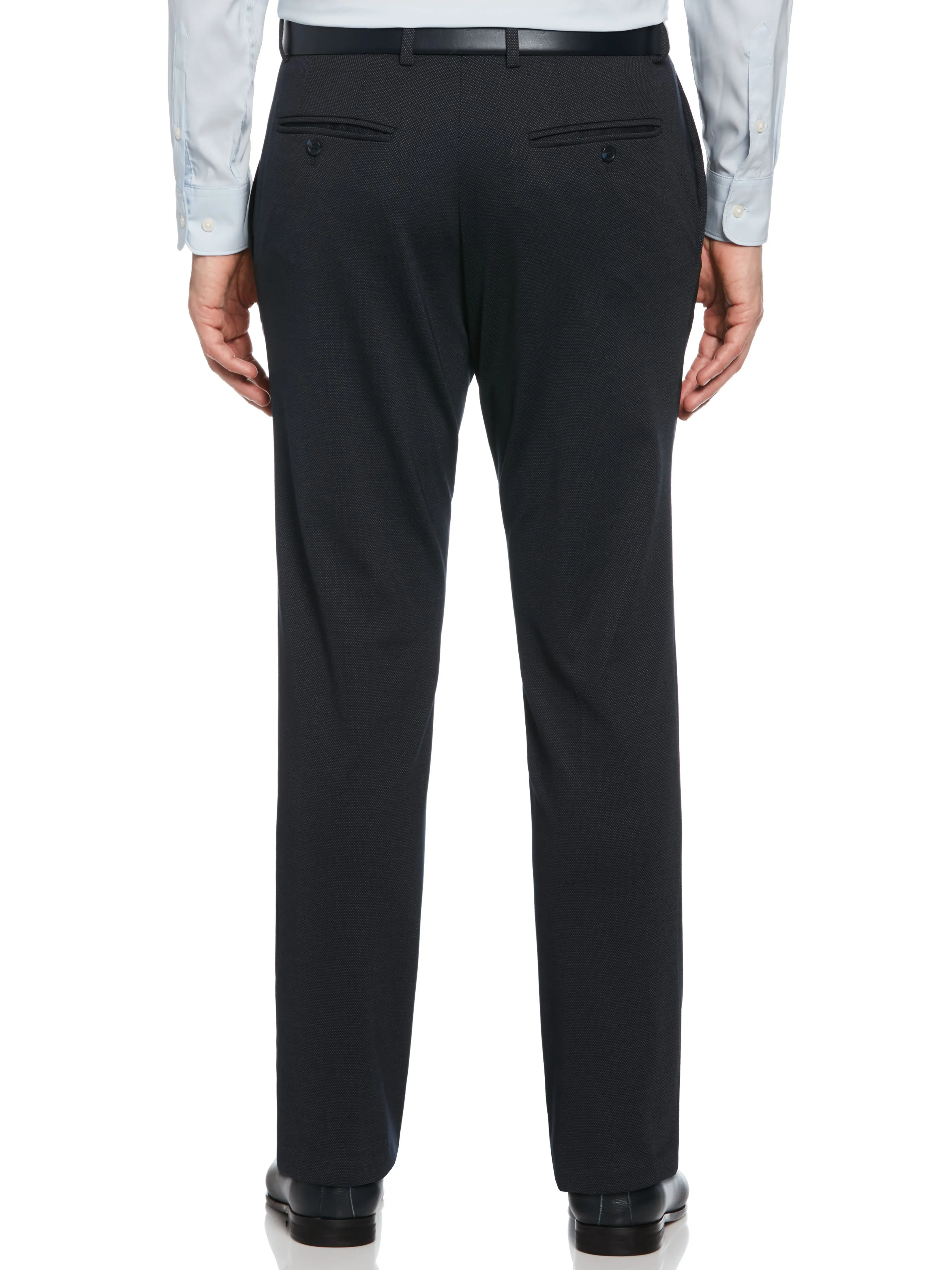 Slim Fit Pindot Stretch Knit Suit Pant sold by Perry Ellis product image thumbnail 2