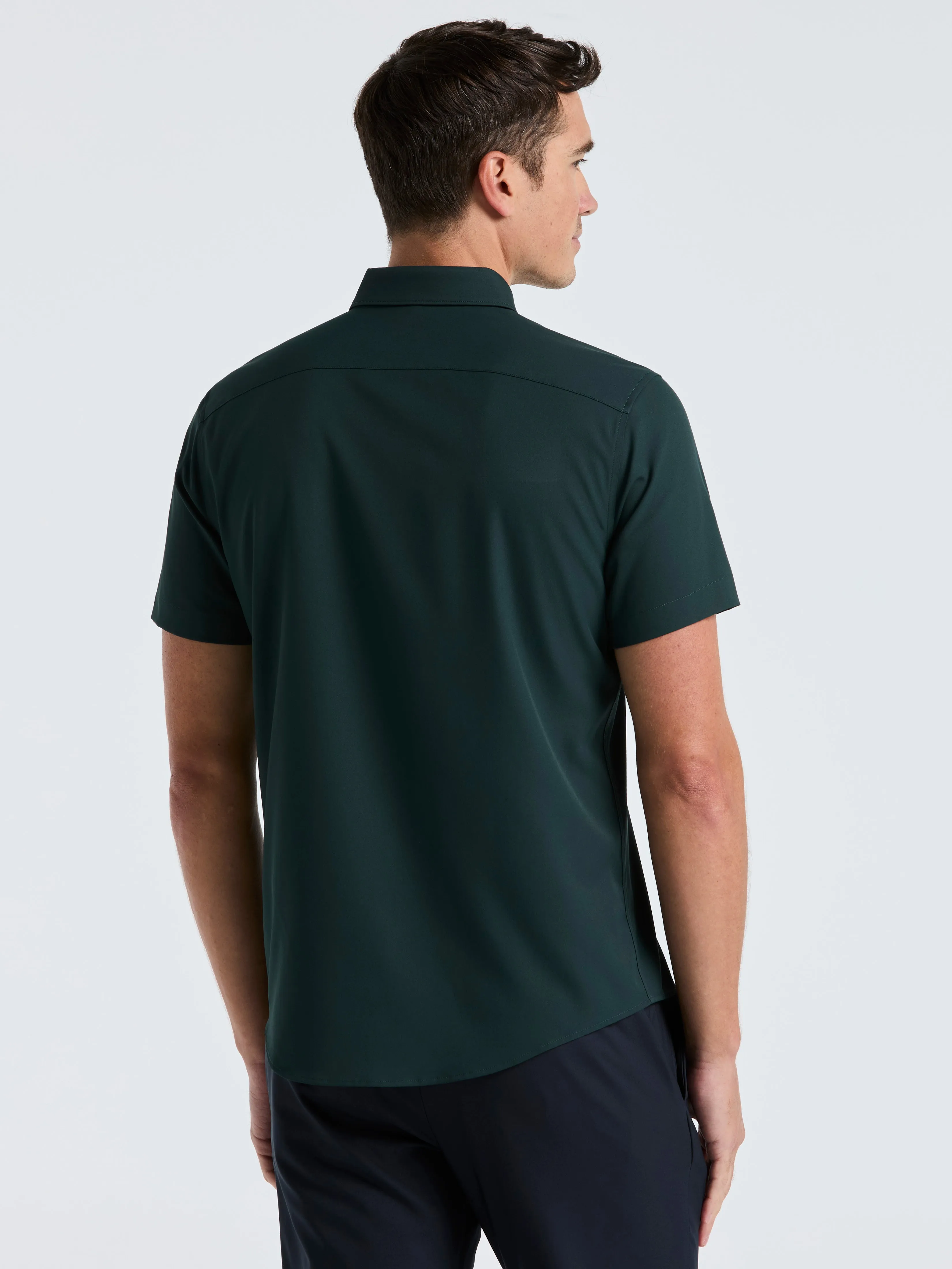 Slim Fit Total Stretch Solid Shirt sold by Perry Ellis product image thumbnail 2