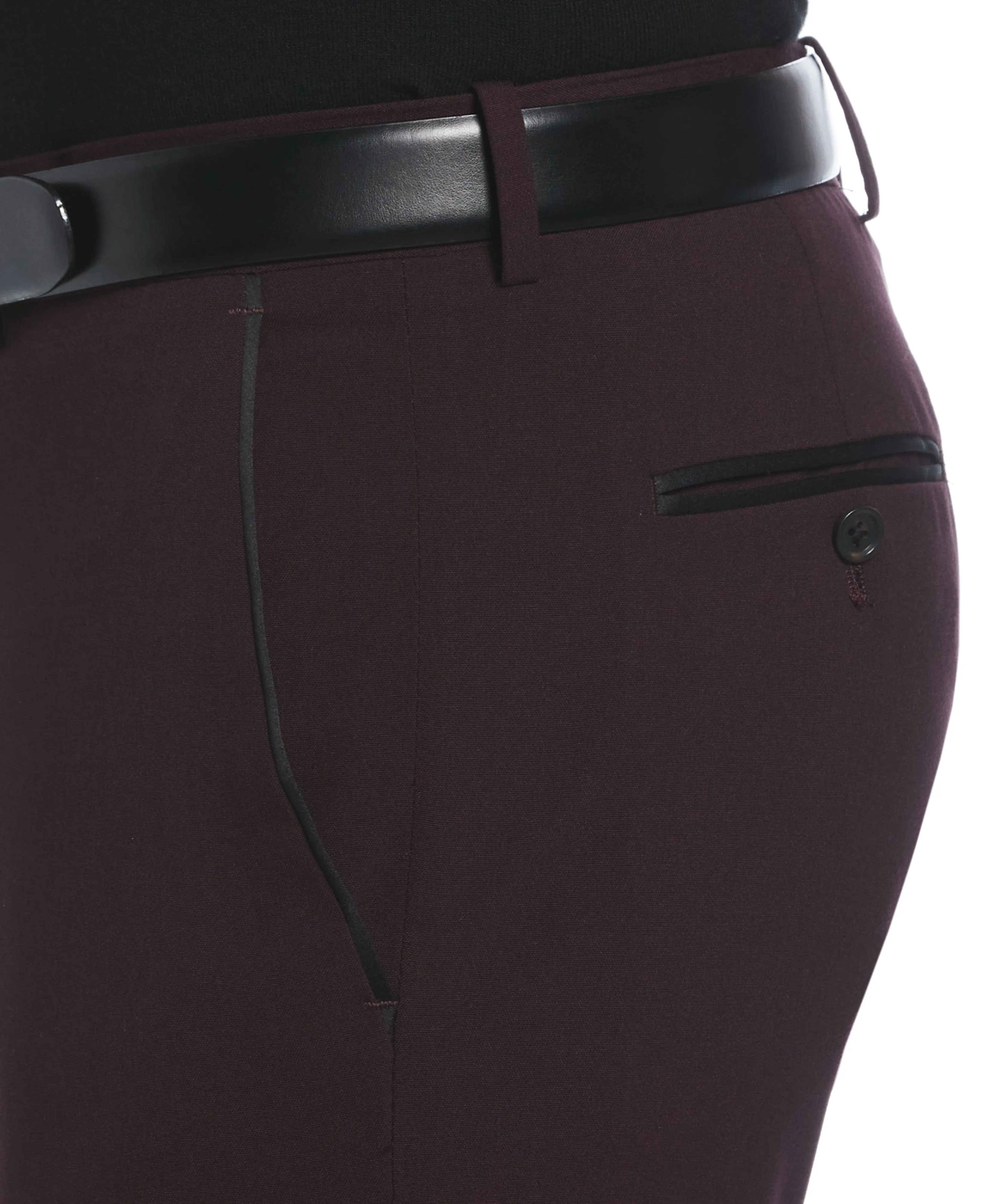 Very Slim Fit Stretch Tuxedo Pant sold by Perry Ellis product image thumbnail 3