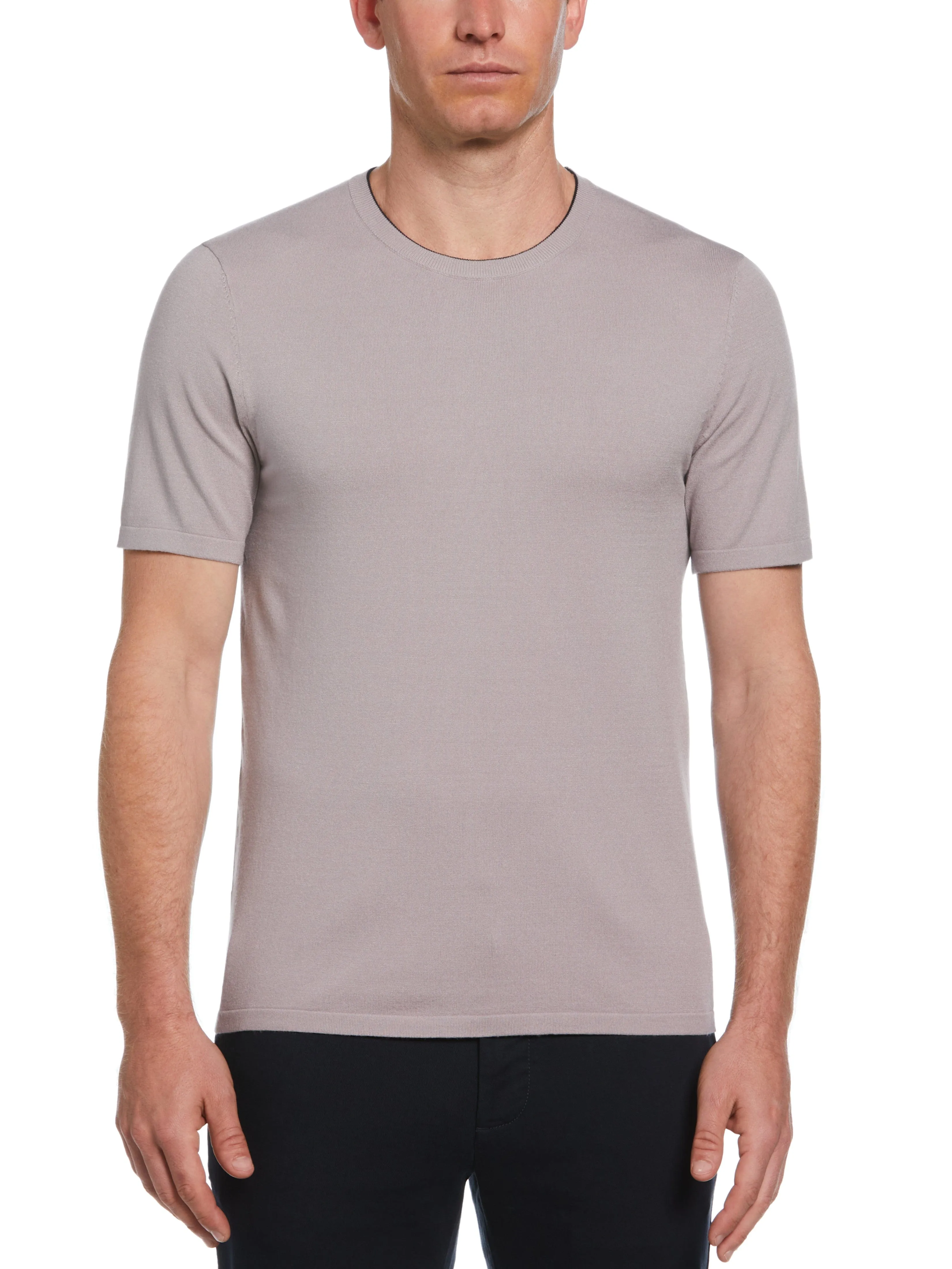 Tech Knit Sweater Tee sold by Perry Ellis product image thumbnail 4