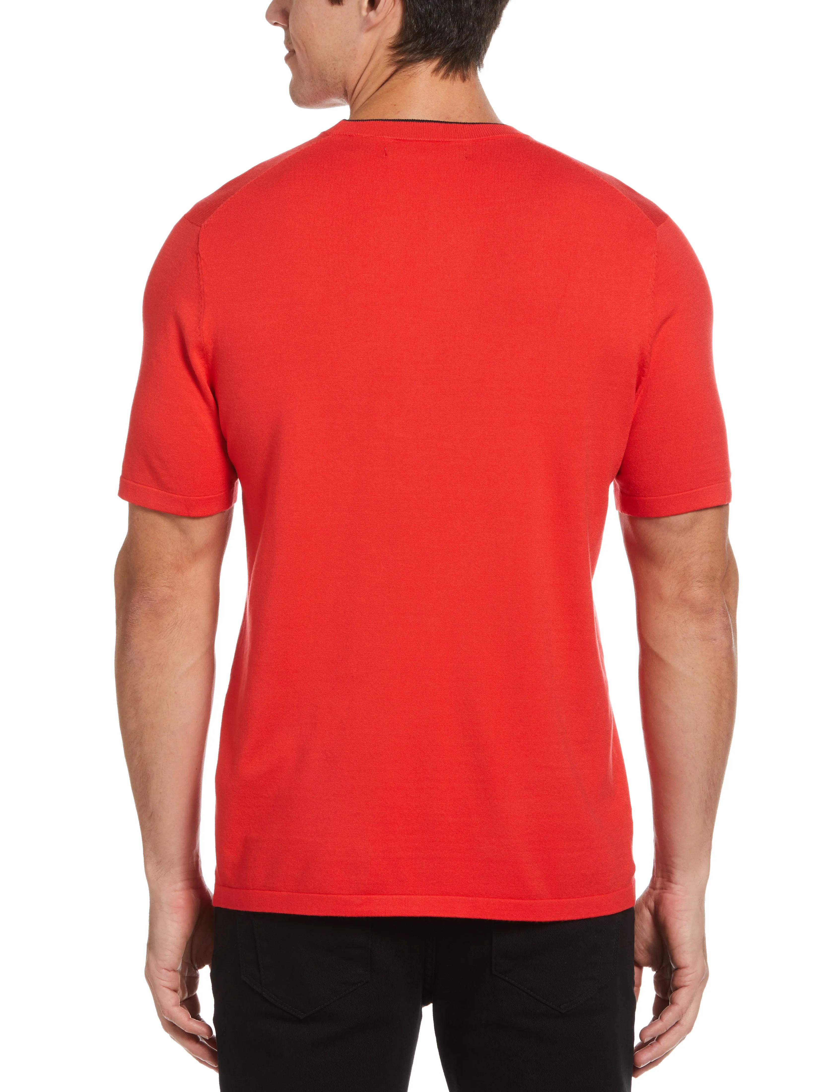 Tech Knit Sweater Tee sold by Perry Ellis product image thumbnail 2