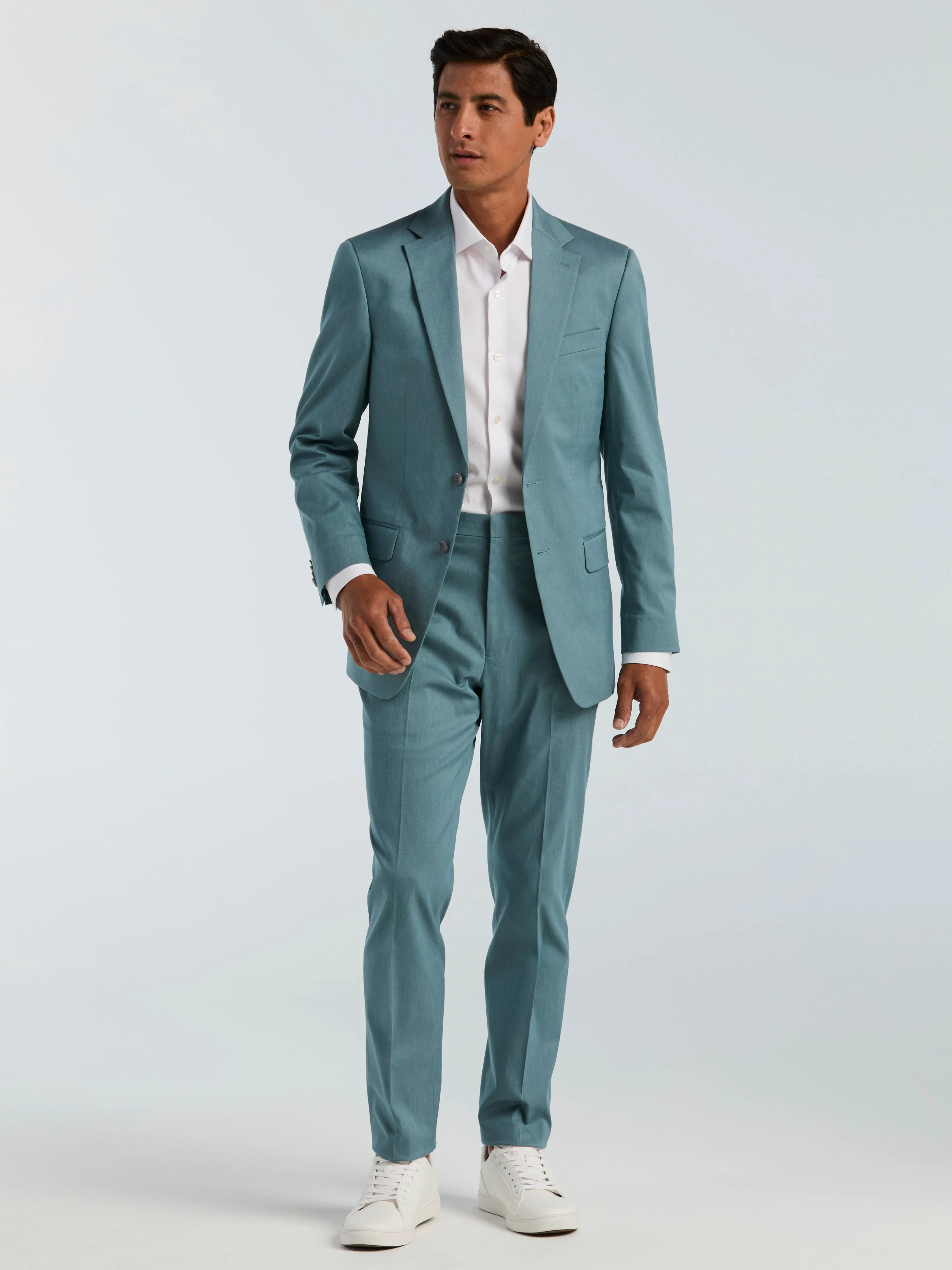 Slim Fit Textured Suit Pant sold by Perry Ellis product image thumbnail 5