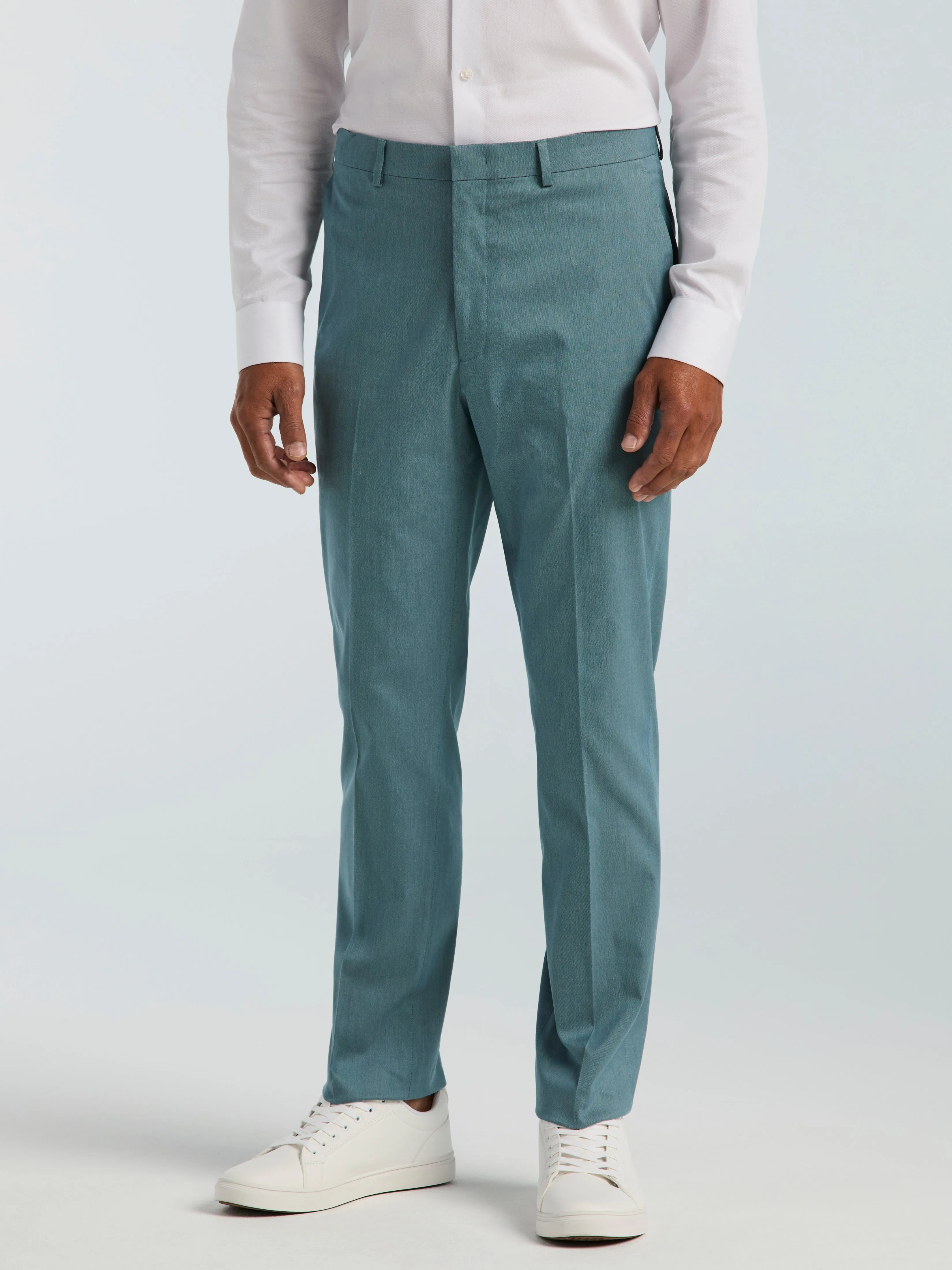 Slim Fit Textured Suit Pant sold by Perry Ellis