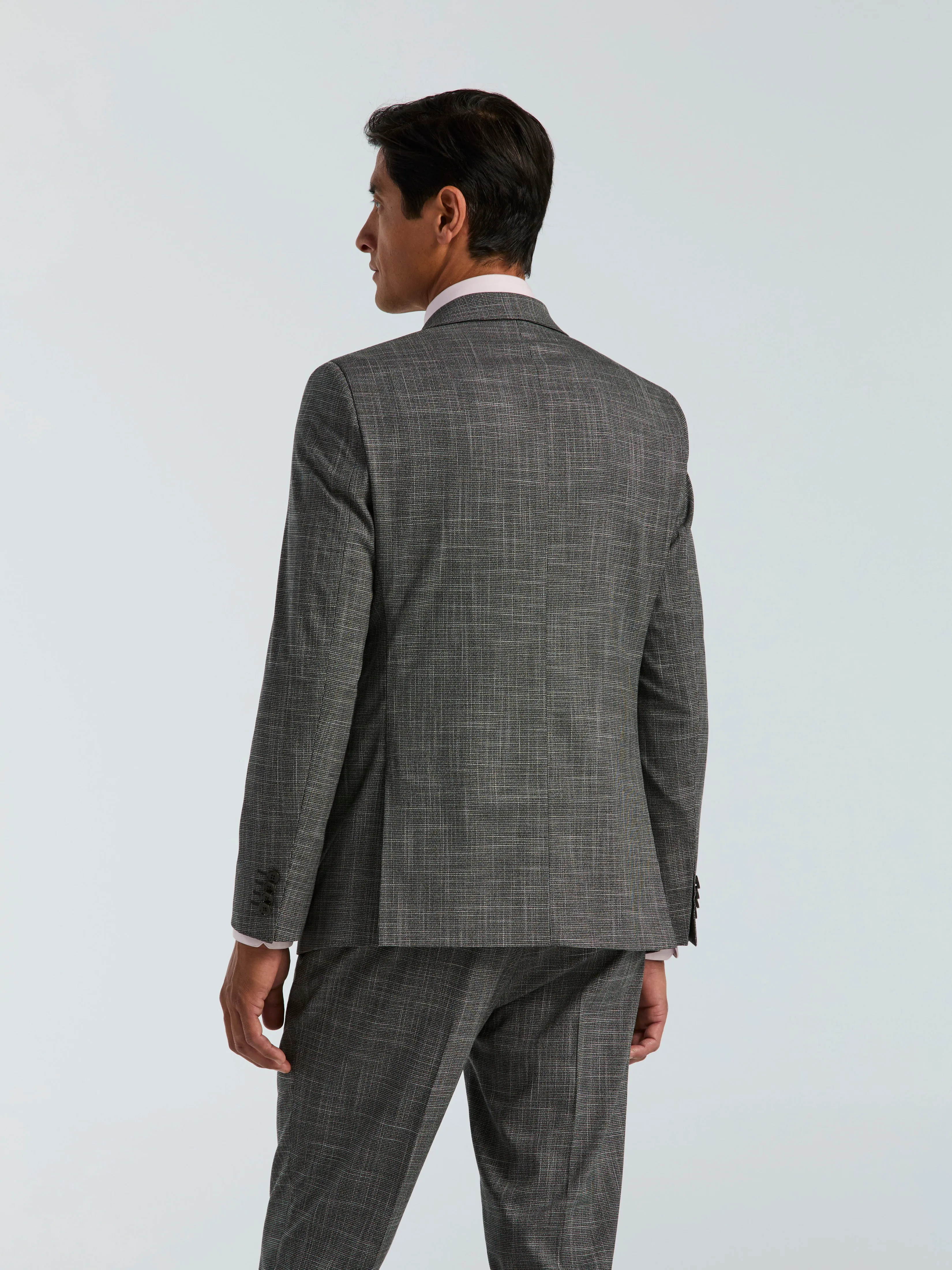 Skinny Fit Houndstooth Suit sold by Perry Ellis product image thumbnail 5