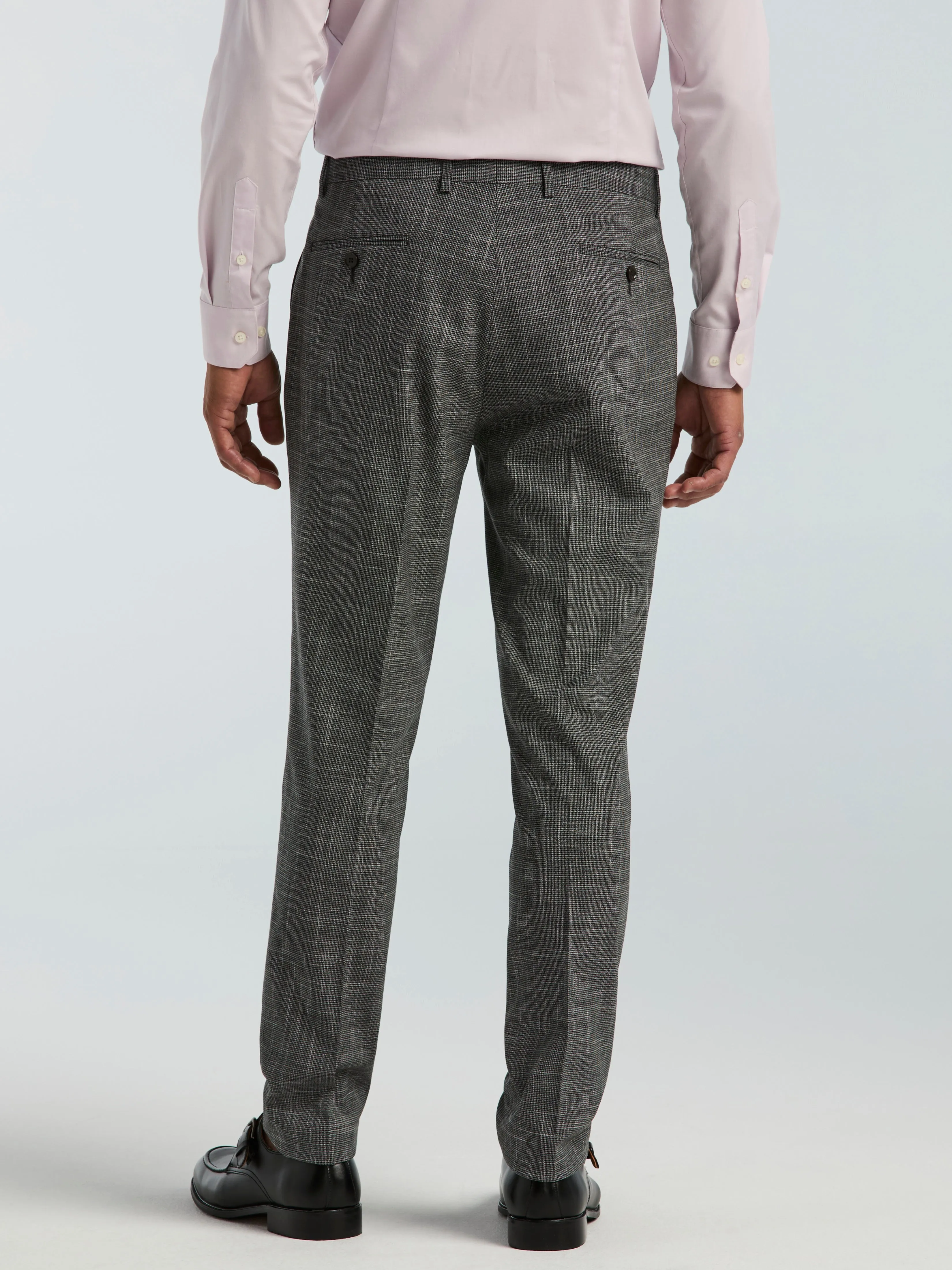 Skinny Fit Houndstooth Suit Pant sold by Perry Ellis product image thumbnail 3