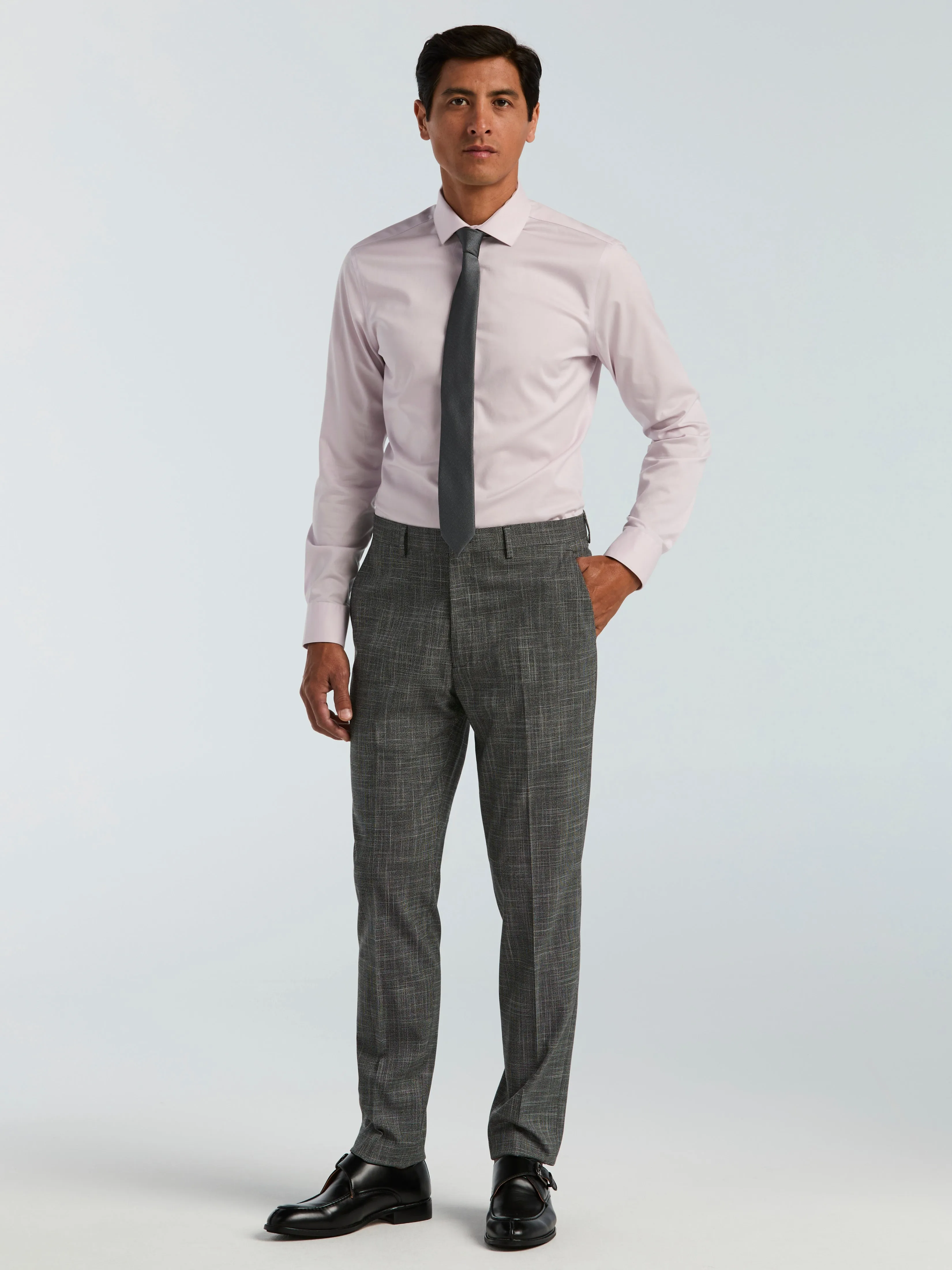Skinny Fit Houndstooth Suit Pant sold by Perry Ellis product image thumbnail 4