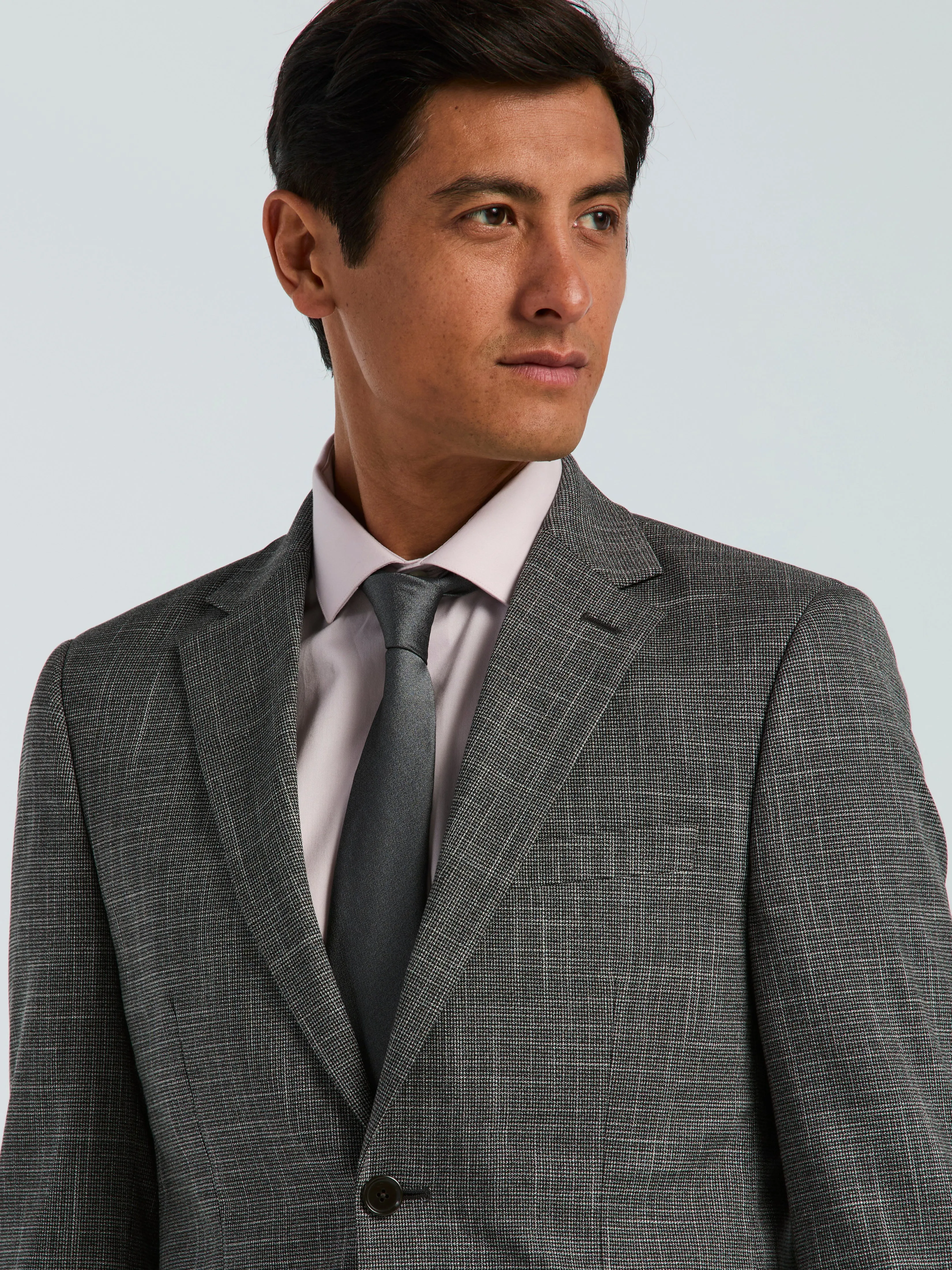 Skinny Fit Houndstooth Suit Jacket sold by Perry Ellis product image thumbnail 2