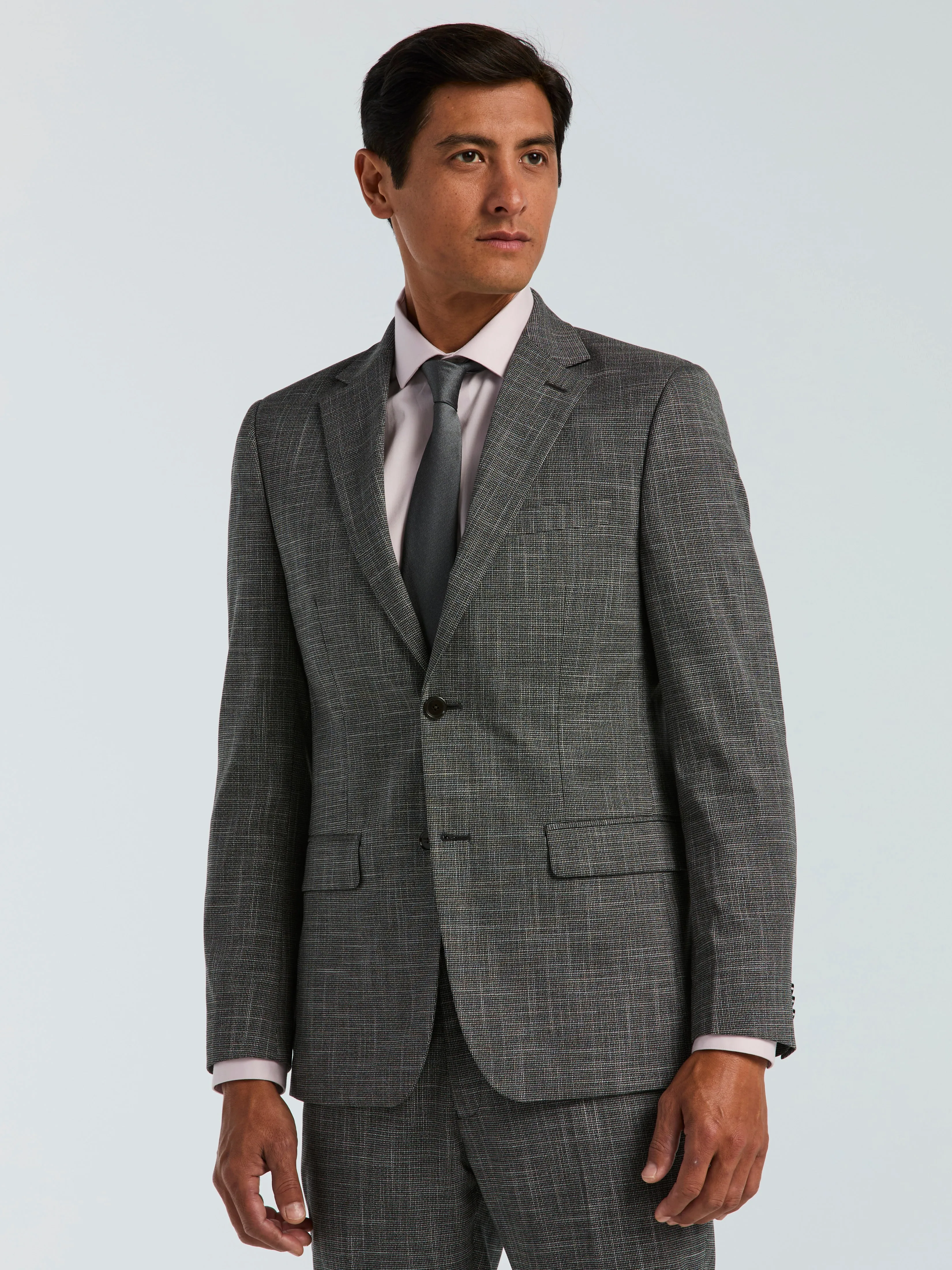 Skinny Fit Houndstooth Suit Jacket sold by Perry Ellis