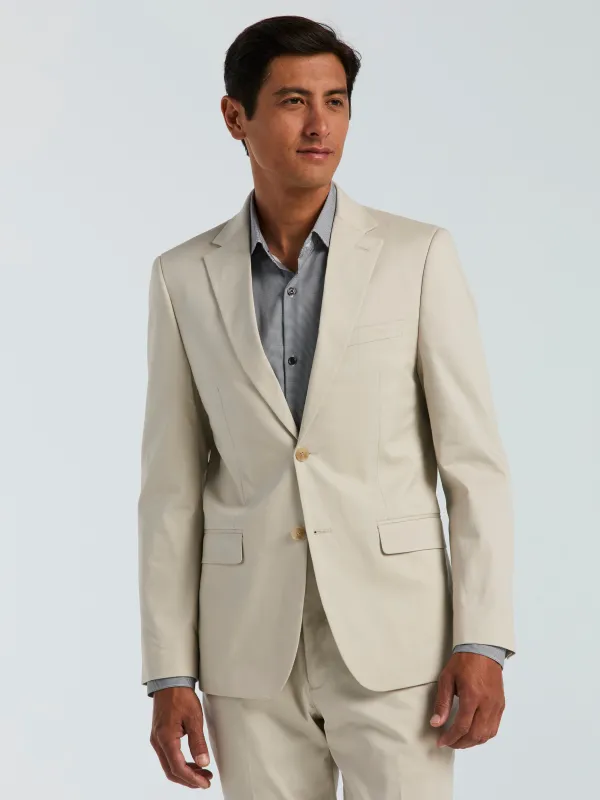Skinny Fit Solid Suit Jacket sold by Perry Ellis