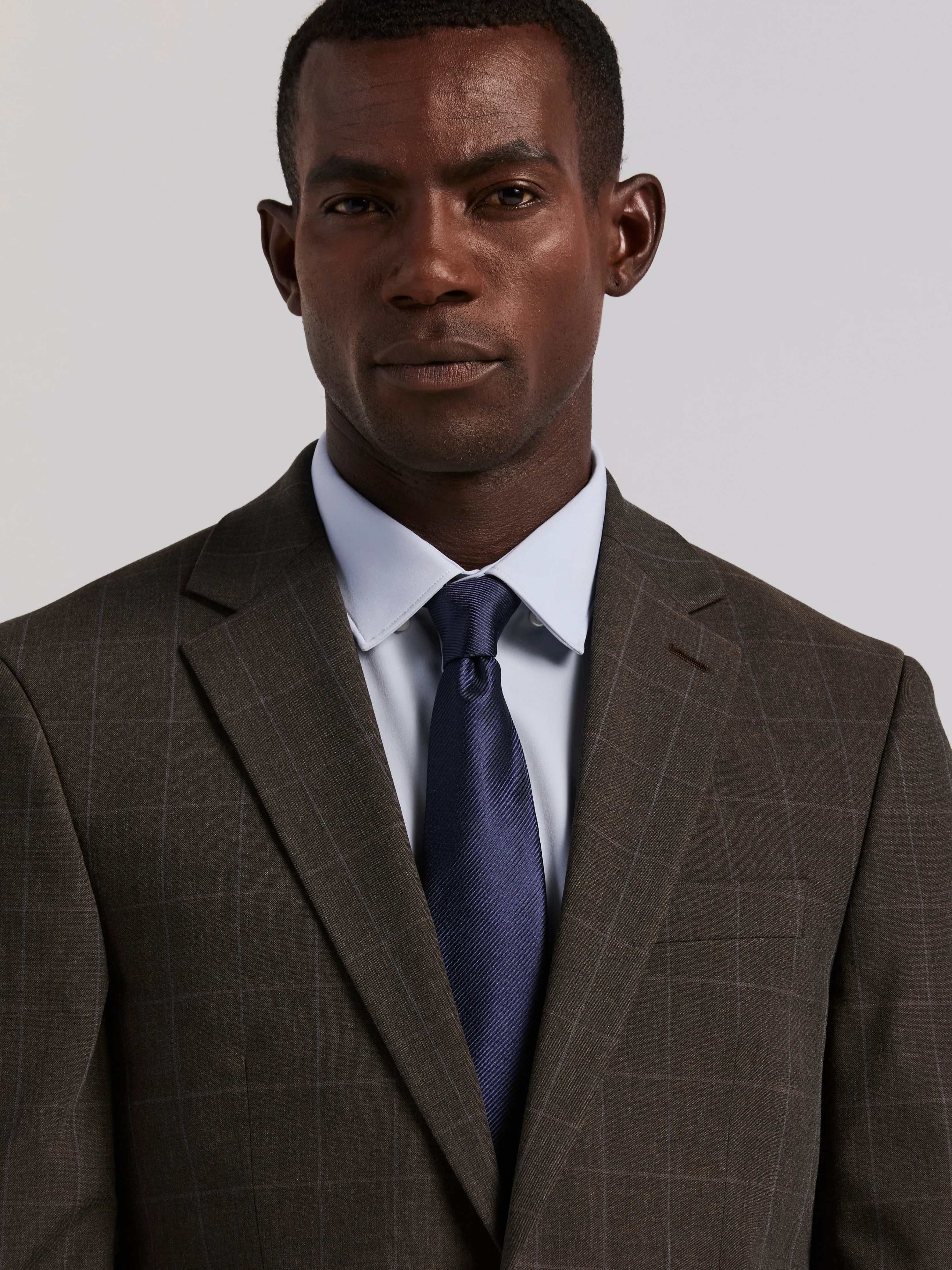 Slim Fit Windowpane Suit Jacket sold by Perry Ellis product image thumbnail 3