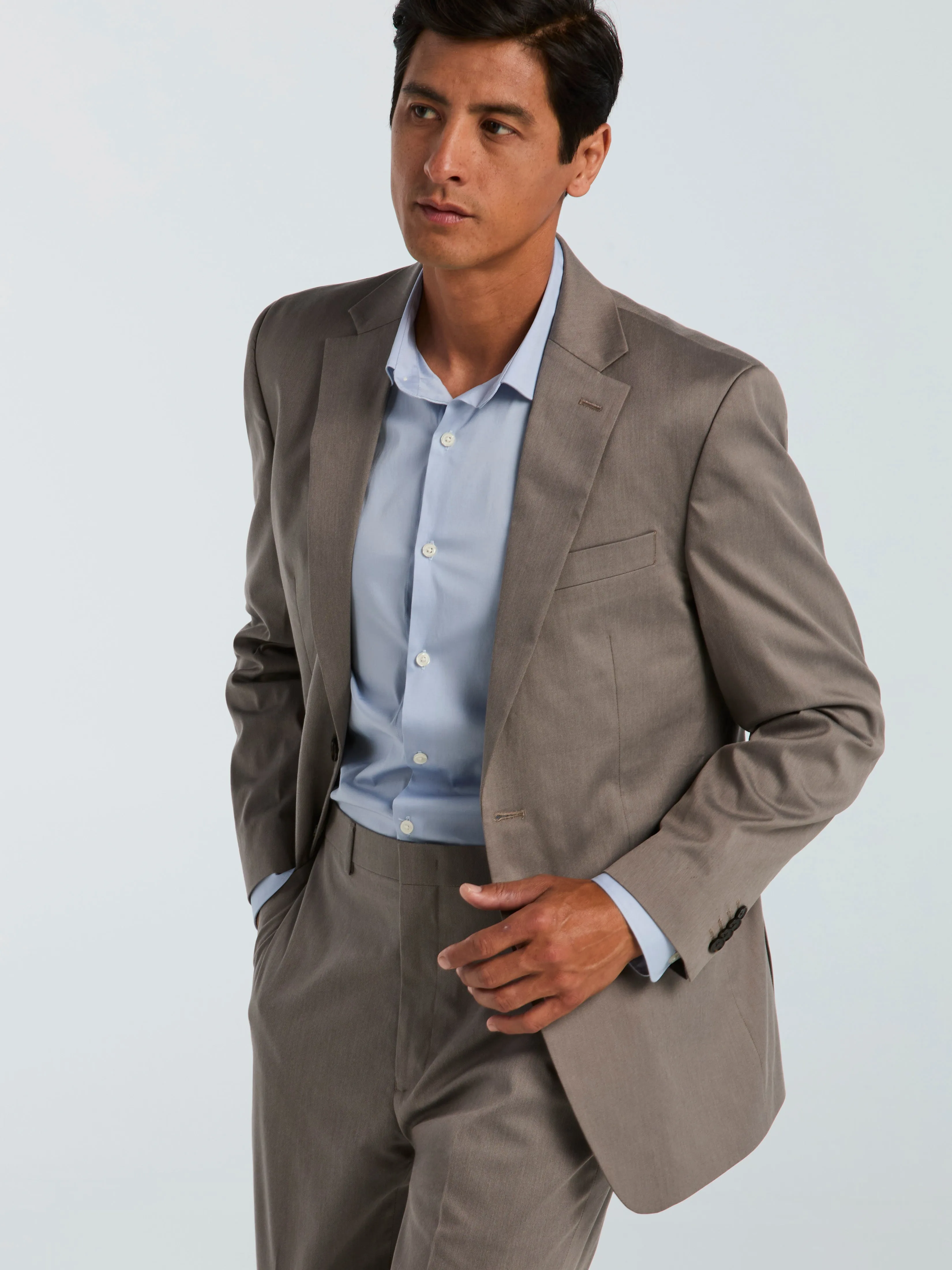 Slim Fit Textured Suit sold by Perry Ellis product image thumbnail 3