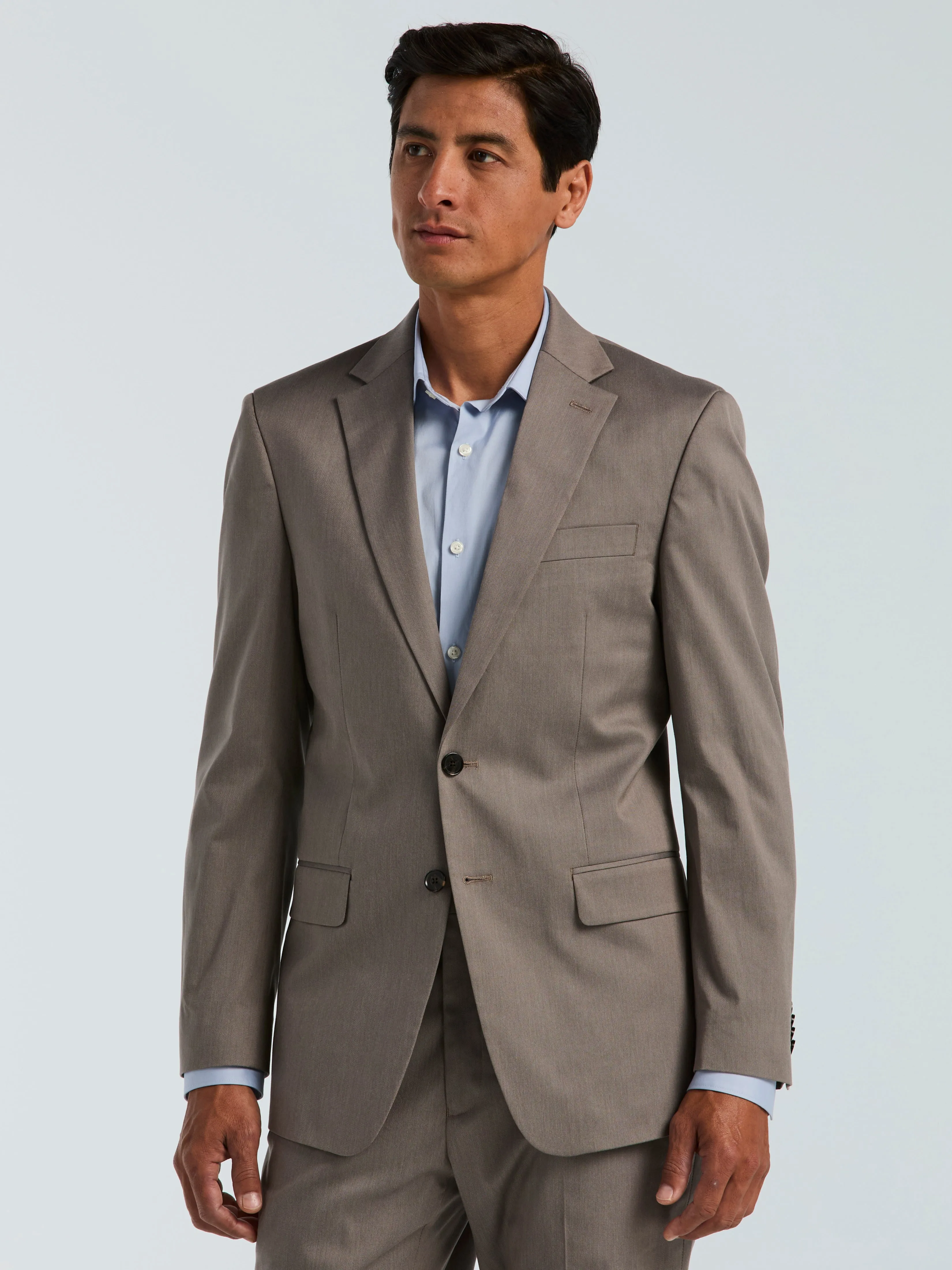 Slim Fit Textured Suit sold by Perry Ellis product image thumbnail 4