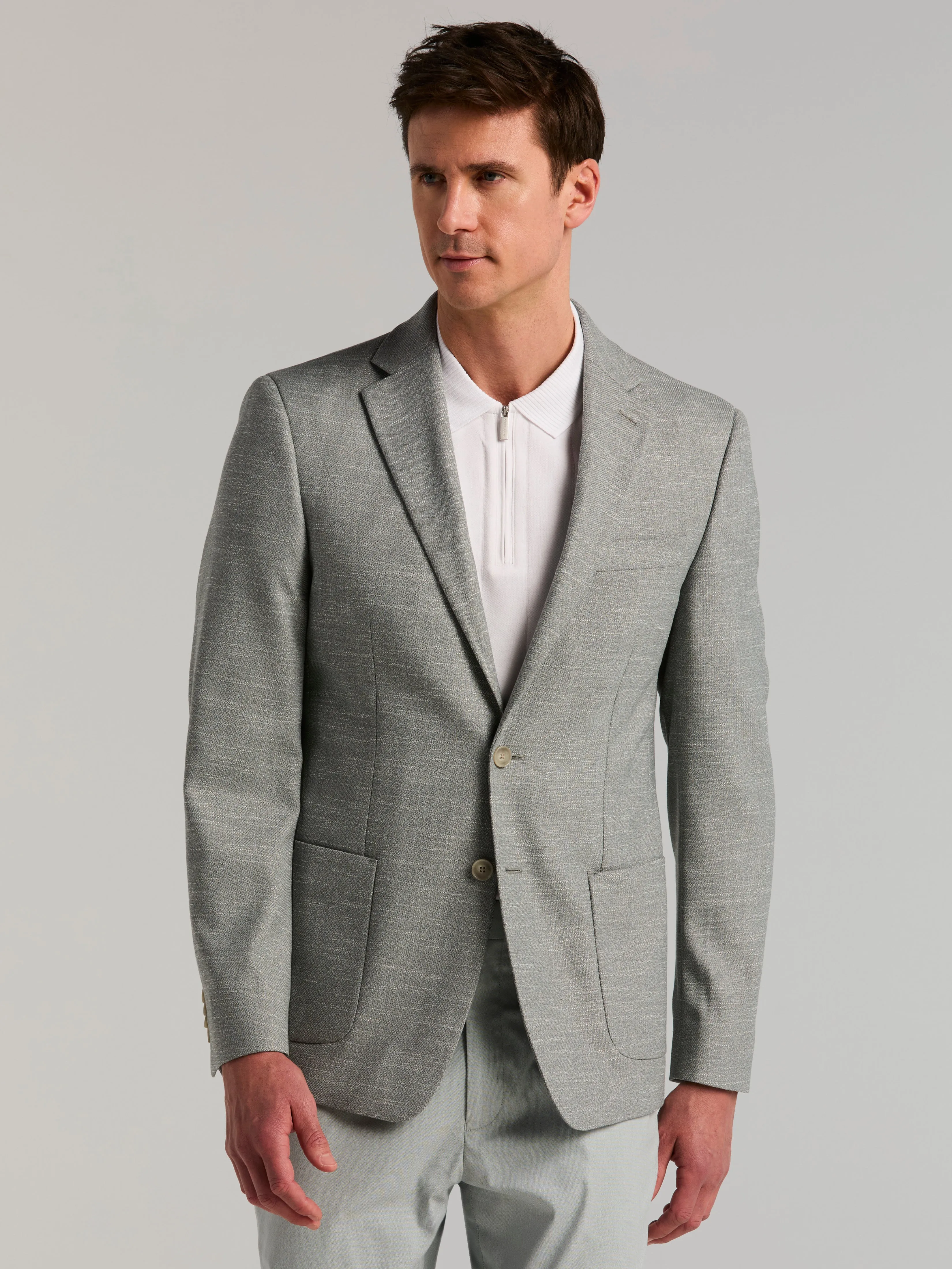 Slim Fit Textured Sport Coat sold by Perry Ellis