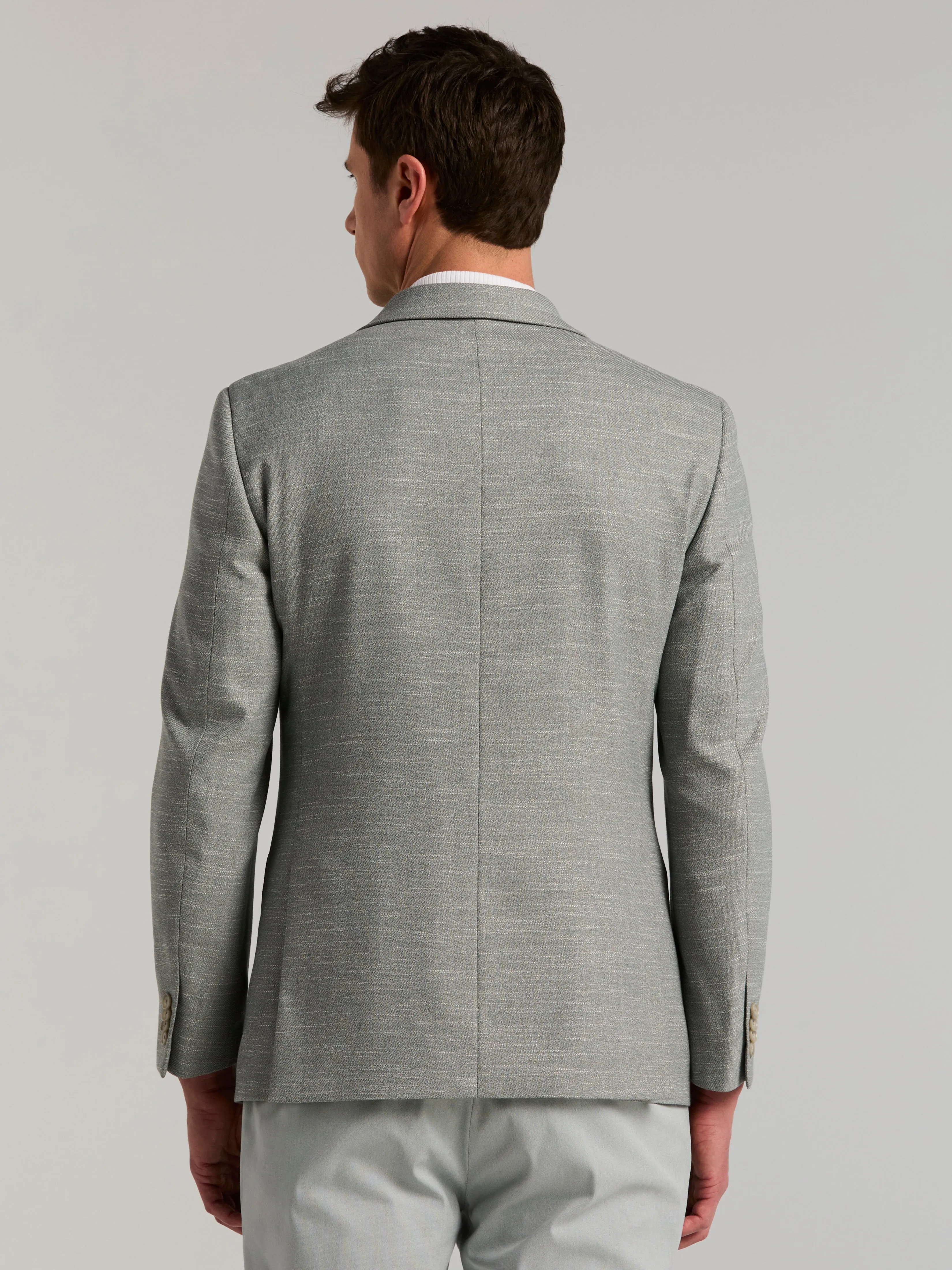 Slim Fit Textured Sport Coat sold by Perry Ellis product image thumbnail 4