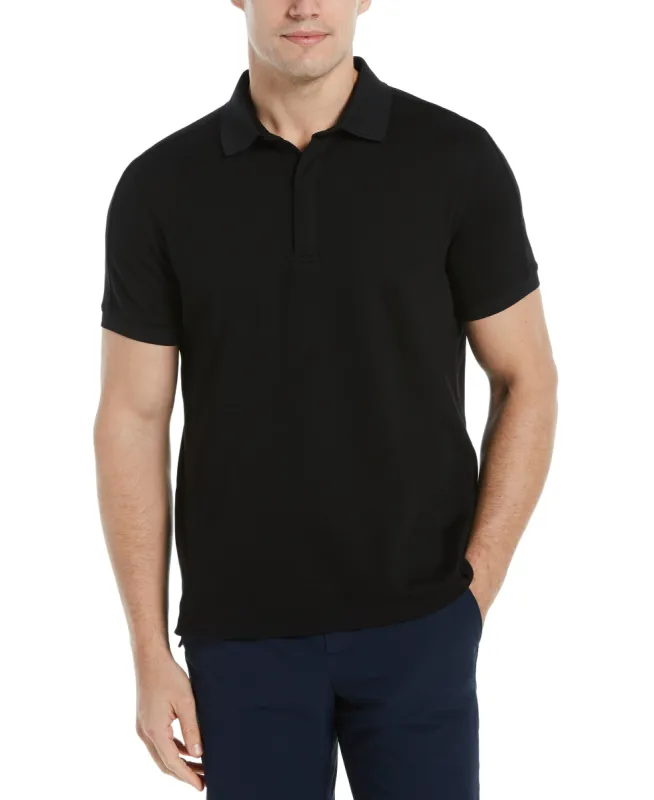 Big & Tall Hidden Zip Polo sold by Perry Ellis
