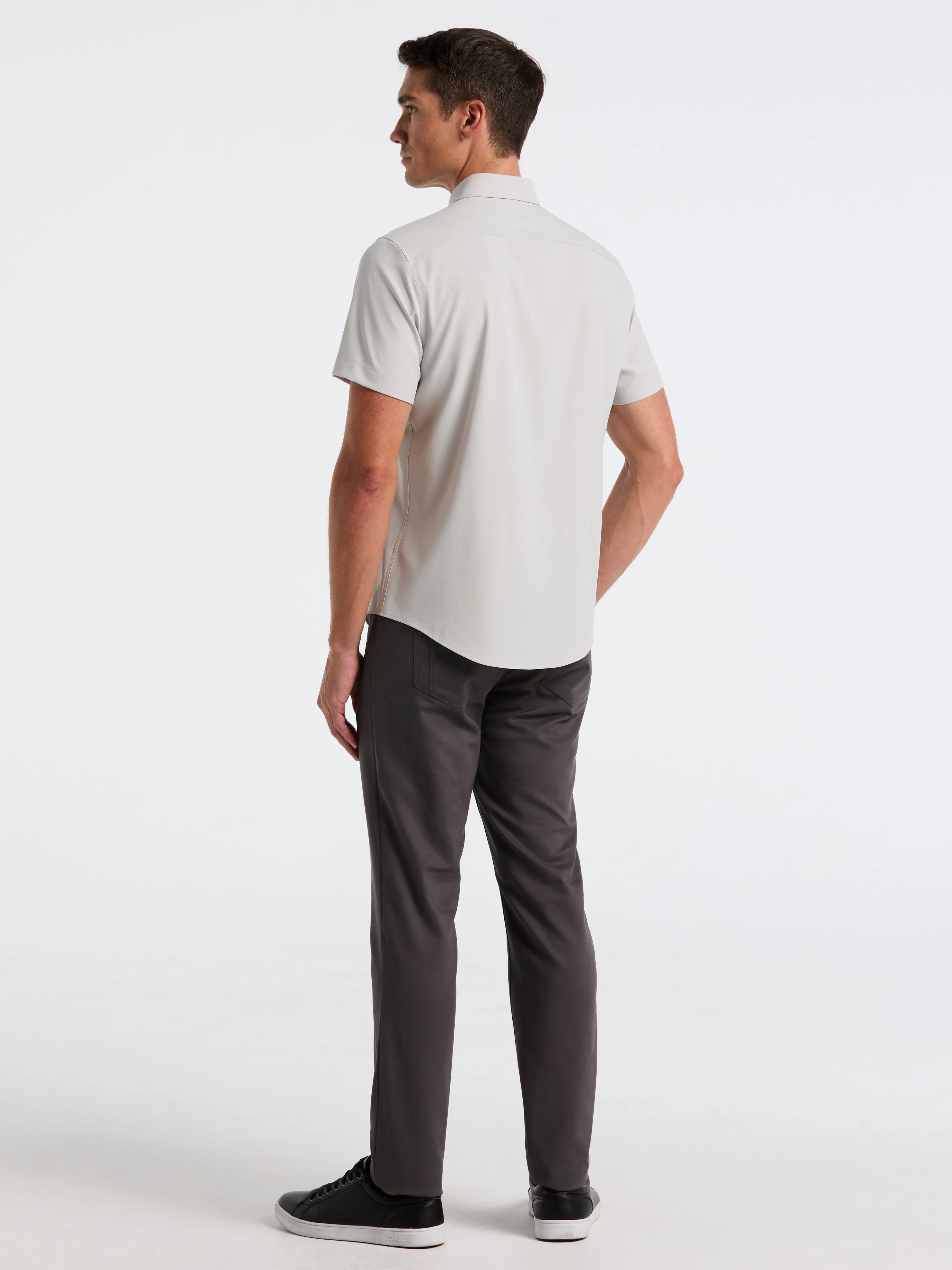 Slim Fit Double Cloth 5-Pocket Pants sold by Perry Ellis product image thumbnail 2
