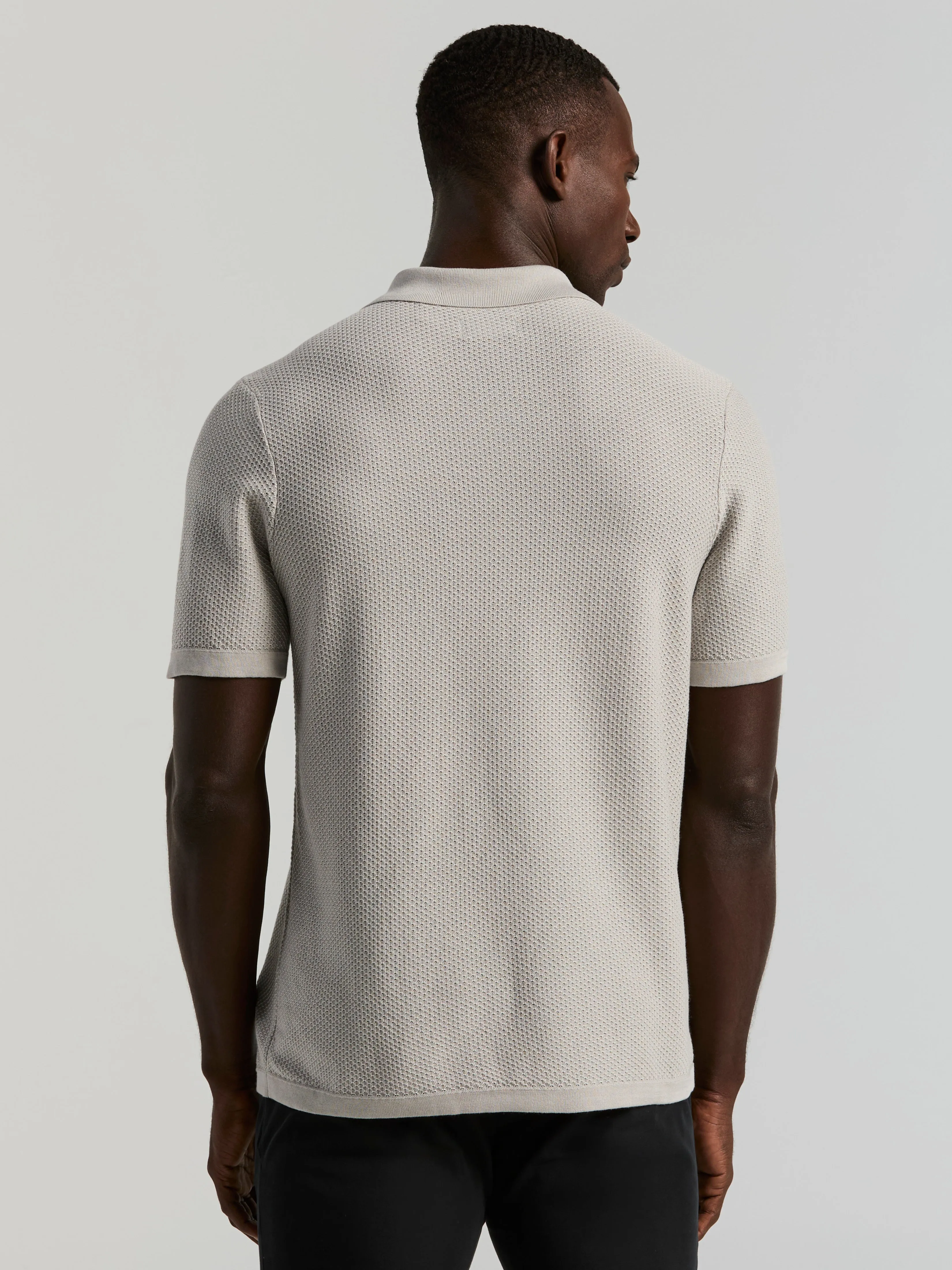 Short Sleeve Button Front Sweater sold by Perry Ellis product image thumbnail 2