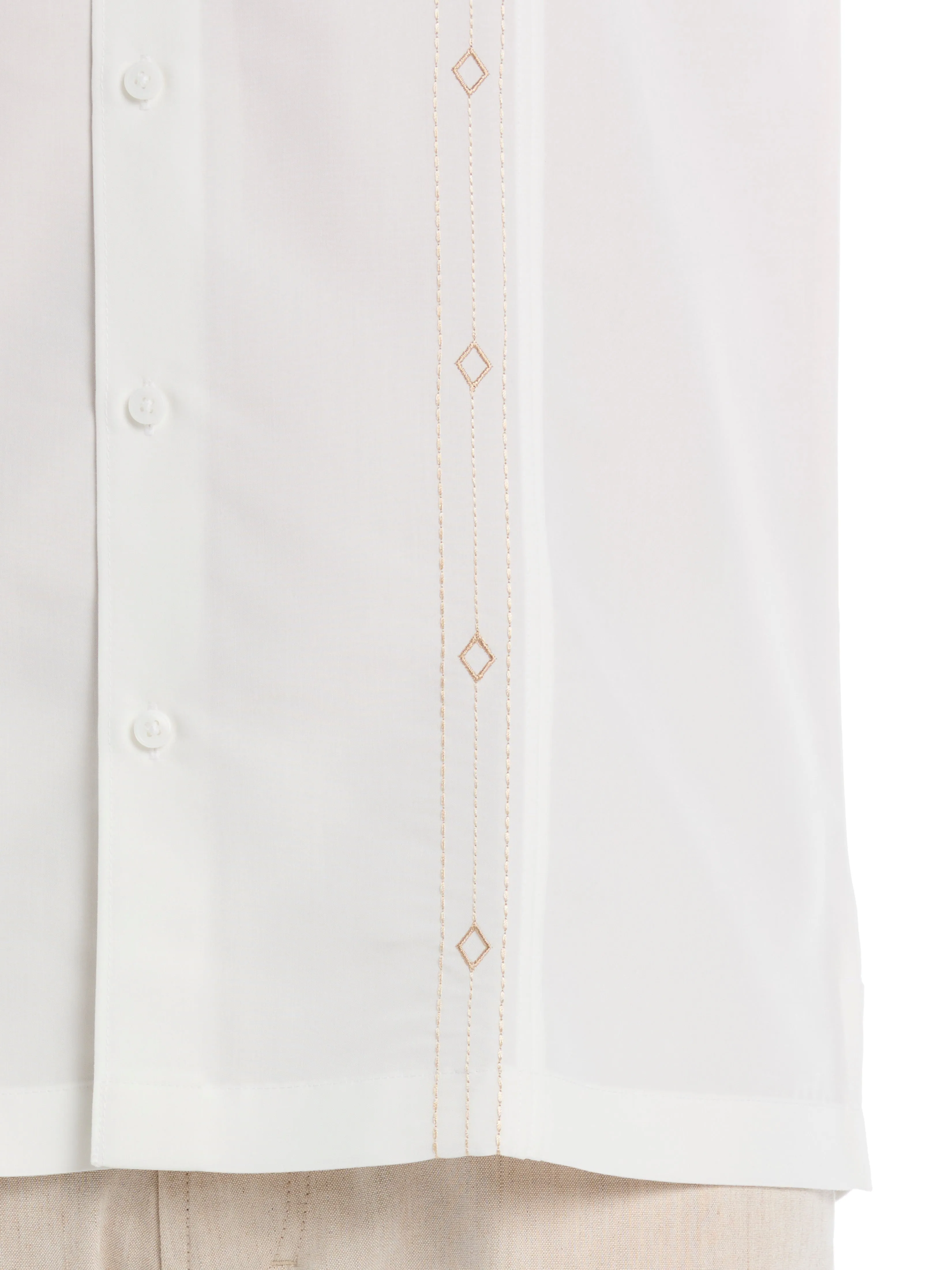 Embroidered Panel Shirt sold by Perry Ellis
