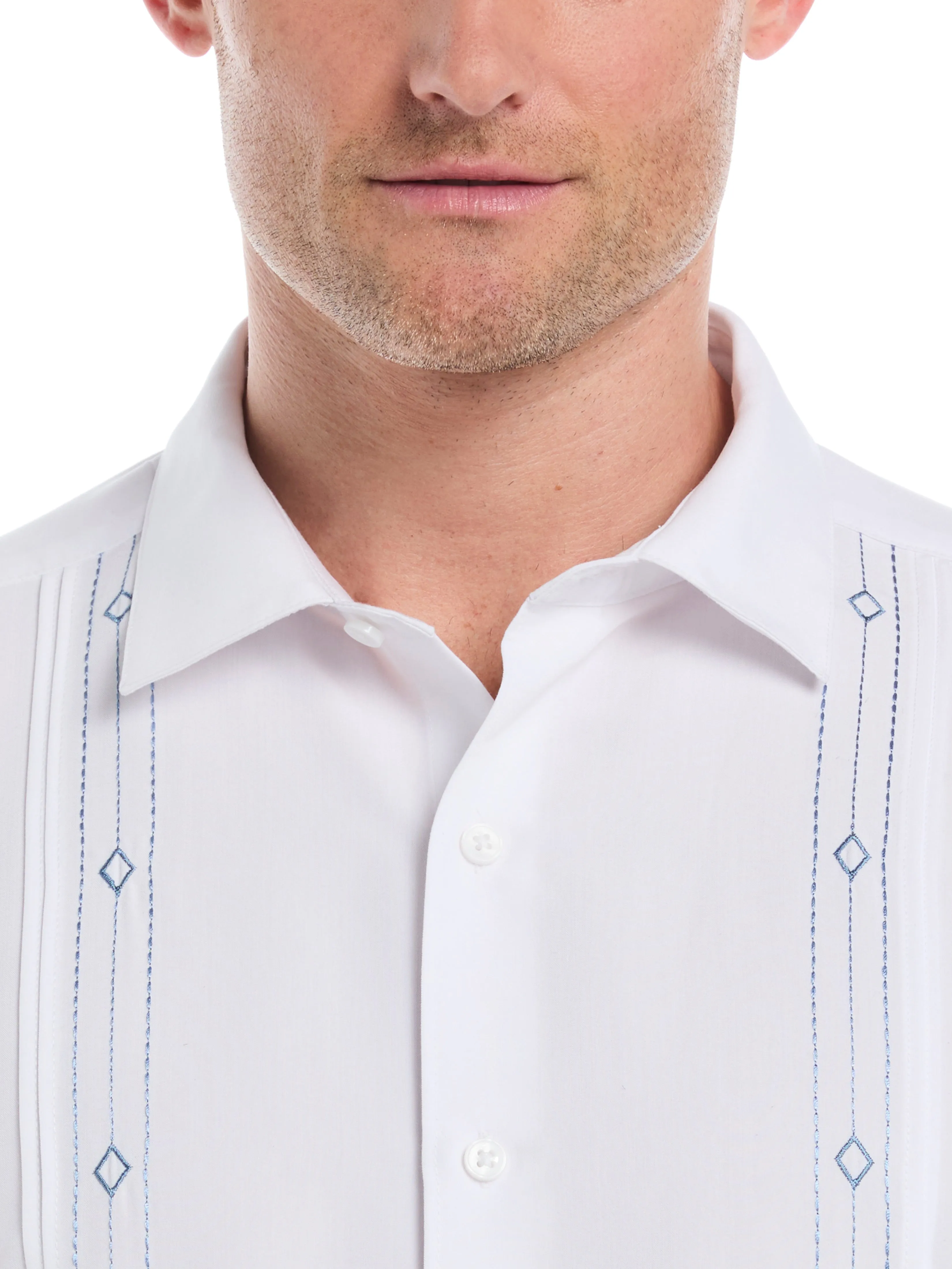 Embroidered Panel Shirt sold by Perry Ellis product image thumbnail 2