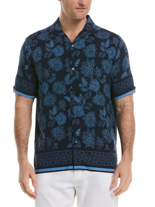 Paisley Print Shirt made by Cubavera