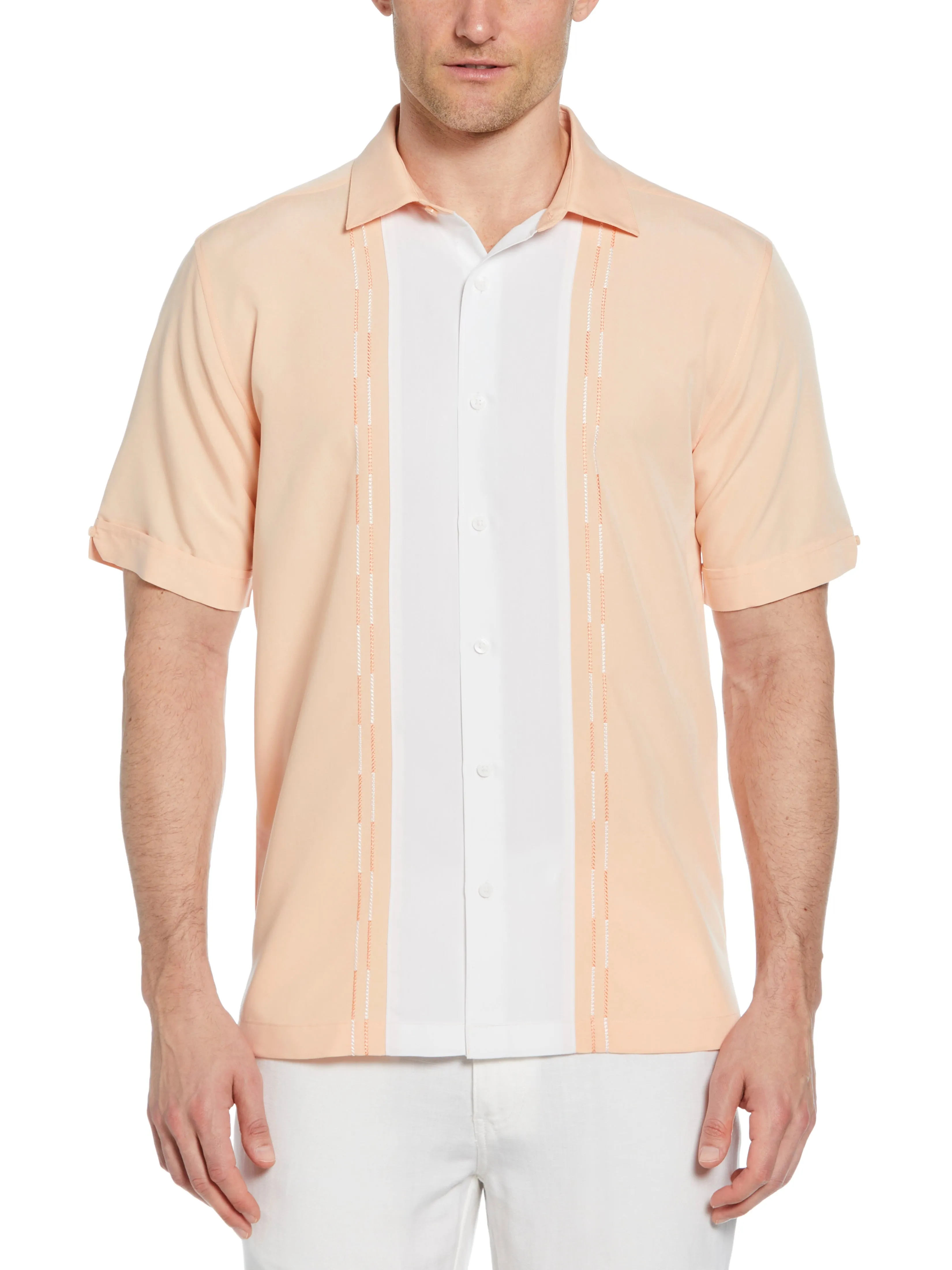 Color Block Print Shirt sold by Perry Ellis product image thumbnail 4