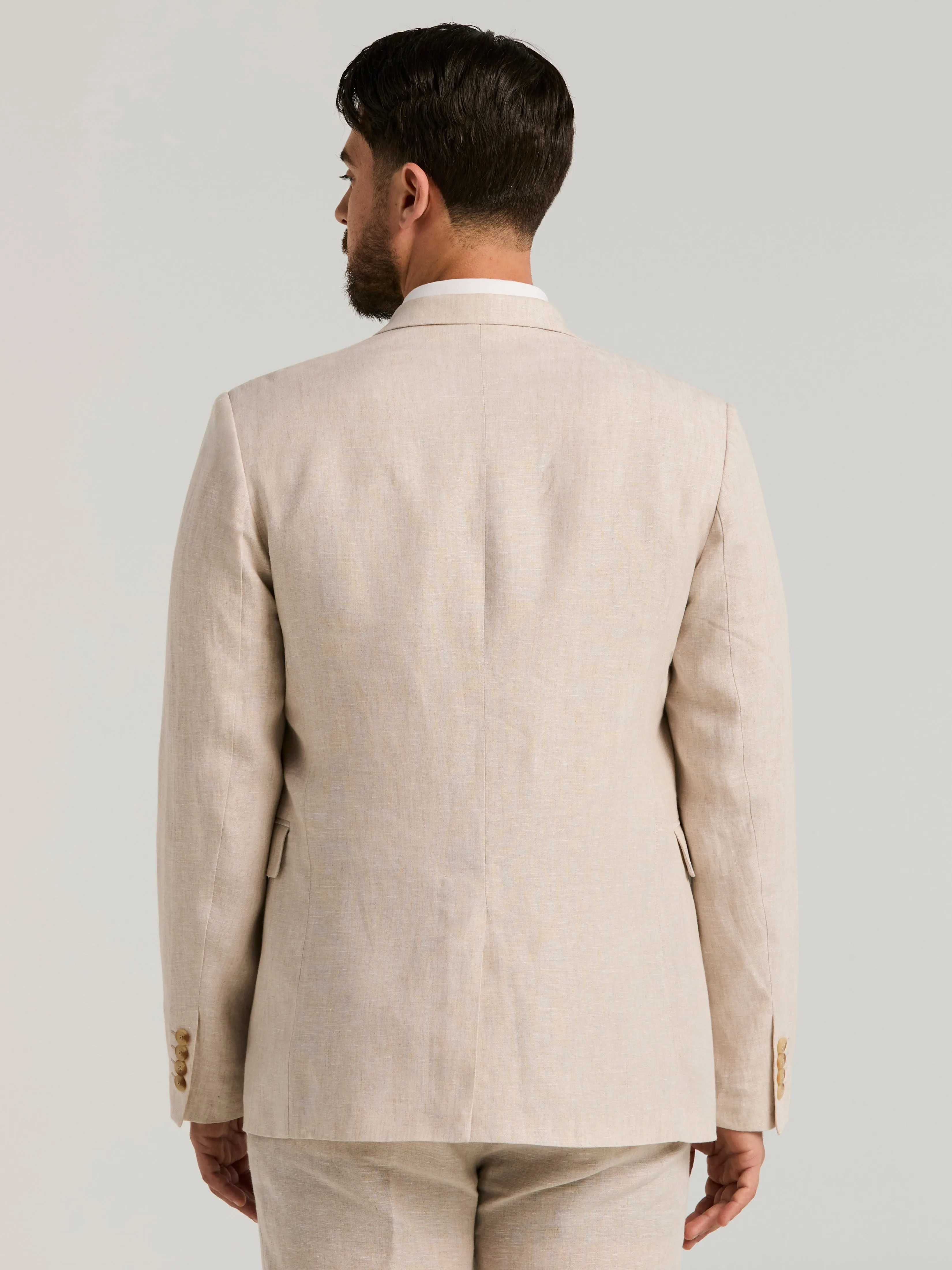 Delave Linen Sport Coat sold by Perry Ellis product image thumbnail 4