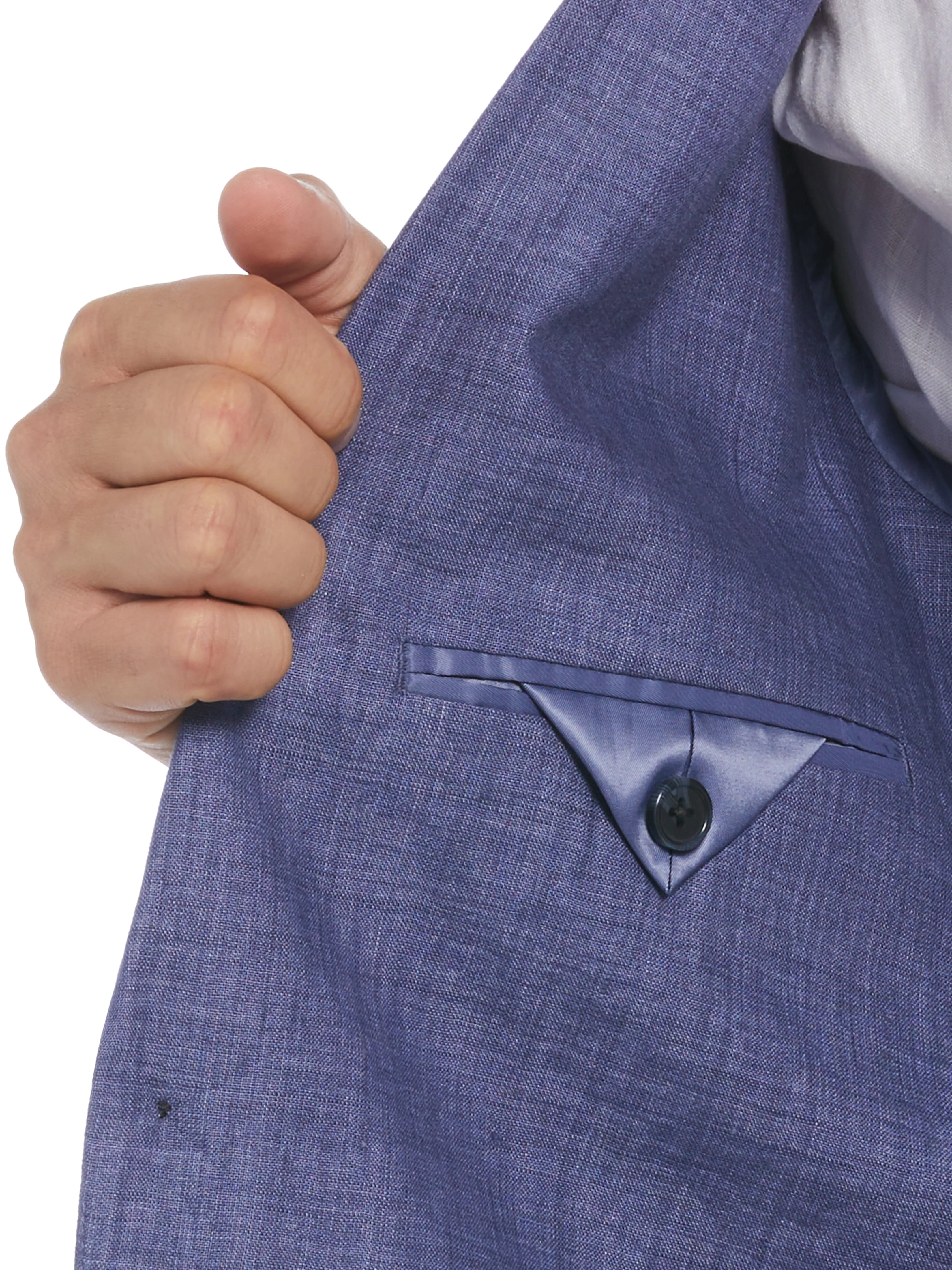 Delave Linen Sport Coat sold by Perry Ellis product image thumbnail 5