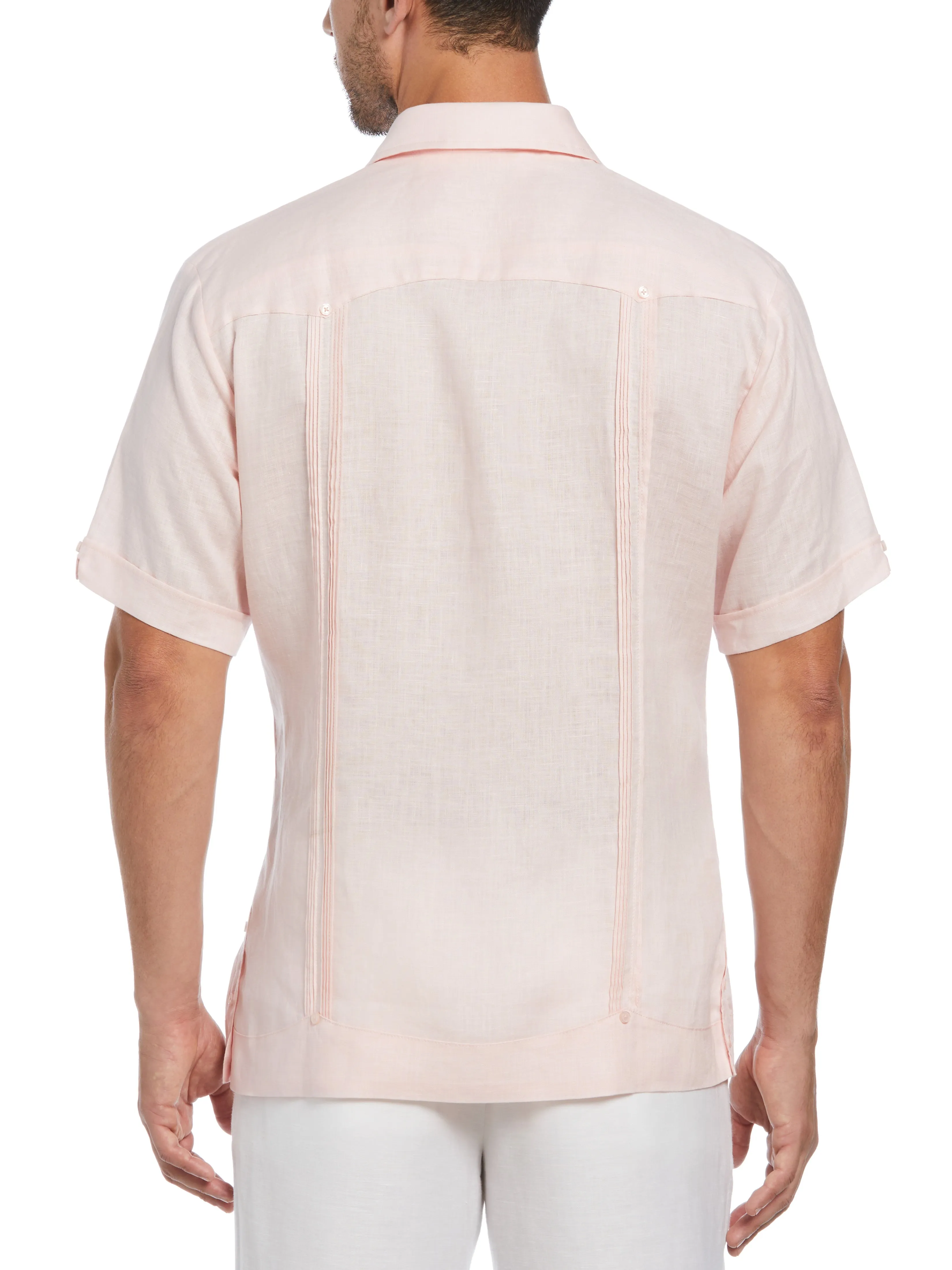 Linen Guayabera Shirt sold by Perry Ellis