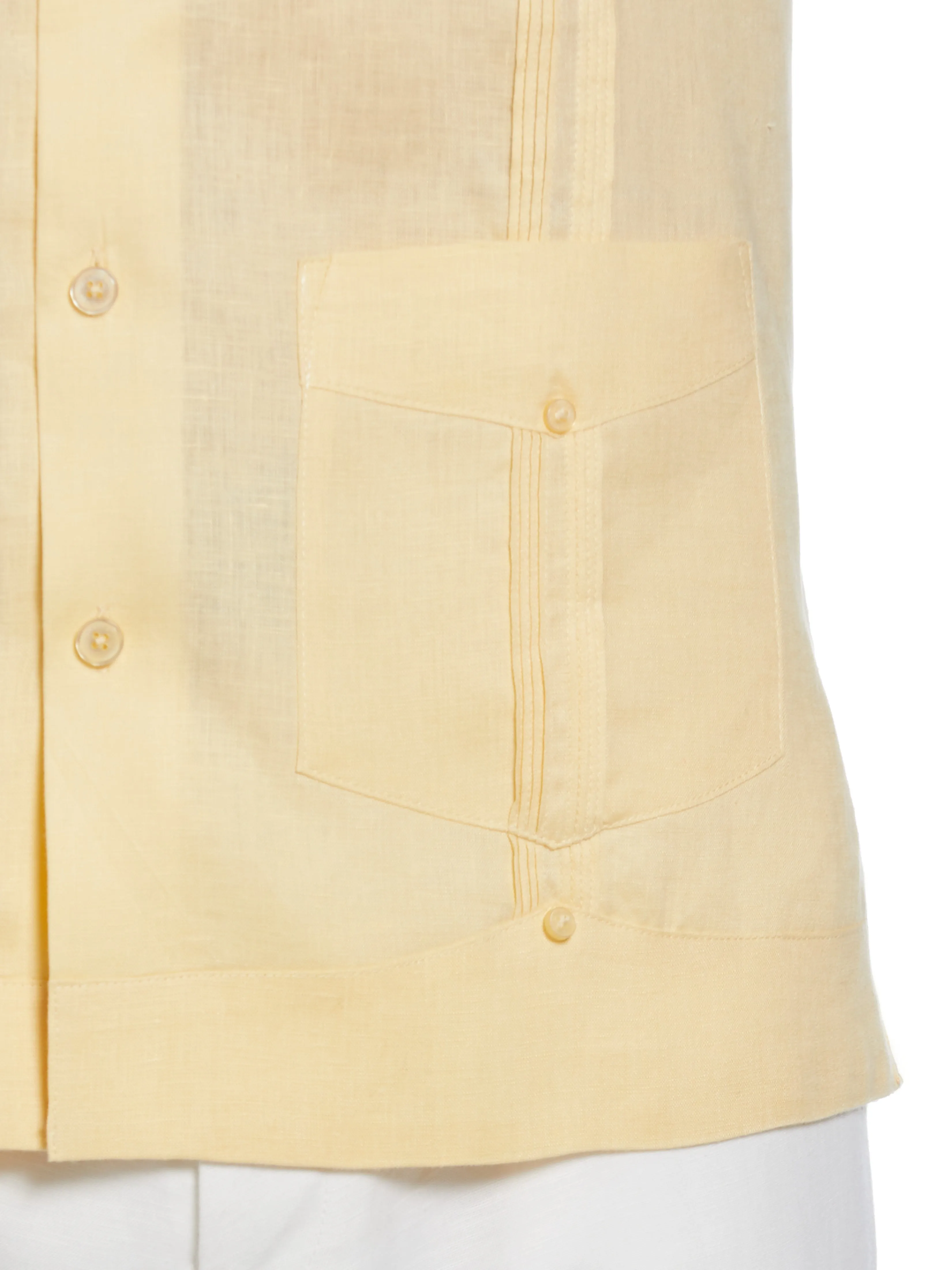 Linen Guayabera Shirt sold by Perry Ellis product image thumbnail 2