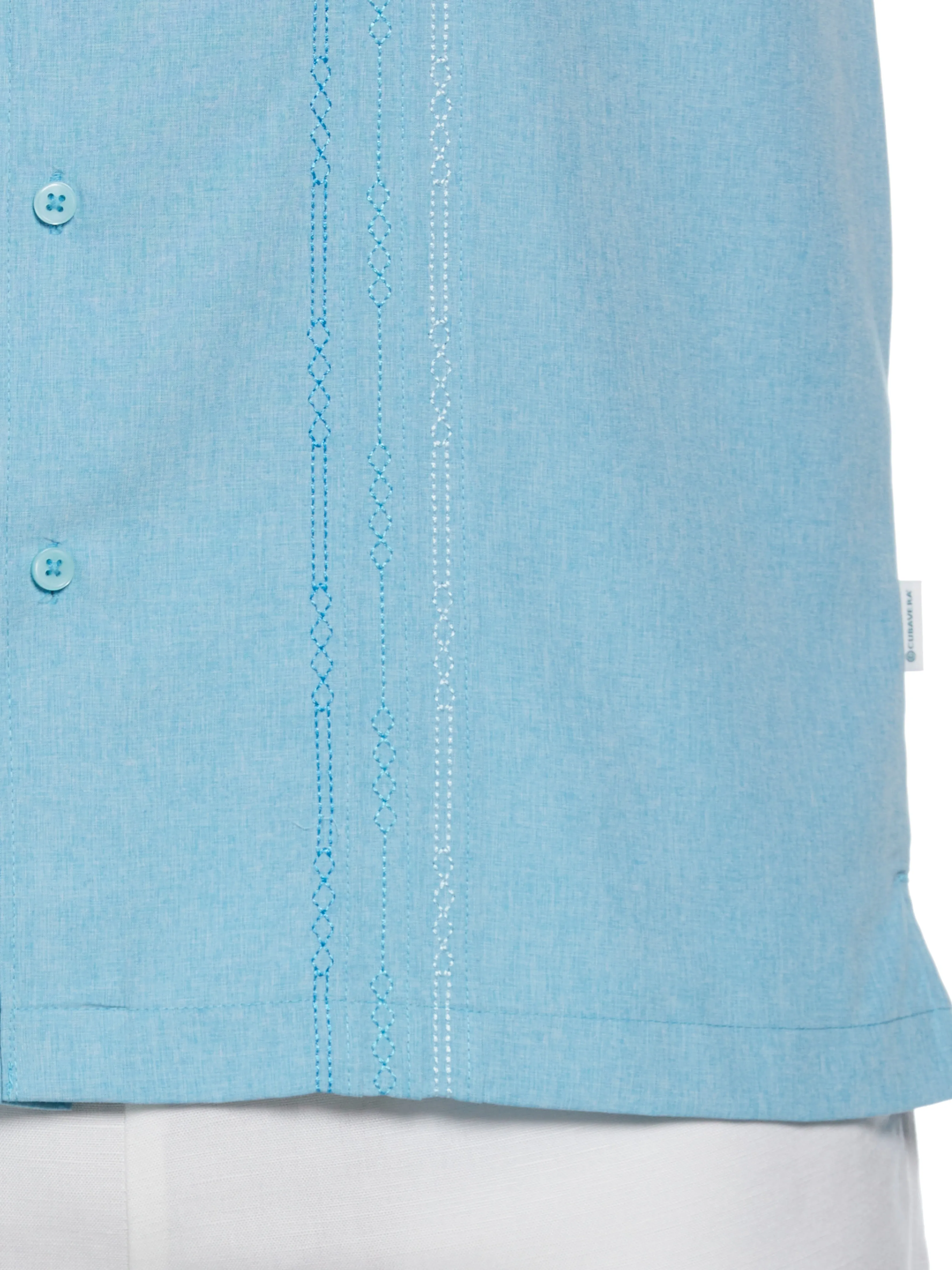 Geo Embroided Chambray Shirt sold by Perry Ellis